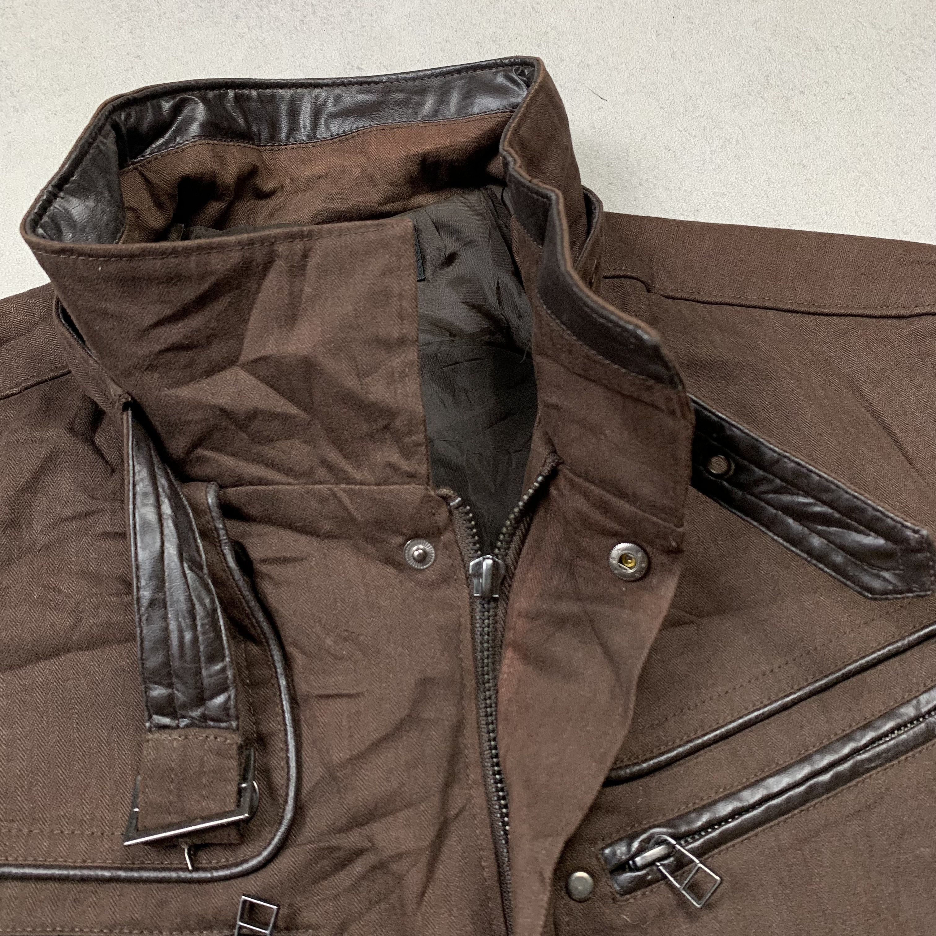 Japanese Brand Rustenburg Japan Zip Up Jacket Biker Multi Pocket Size US L / EU 52-54 / 3 - 7 Thumbnail