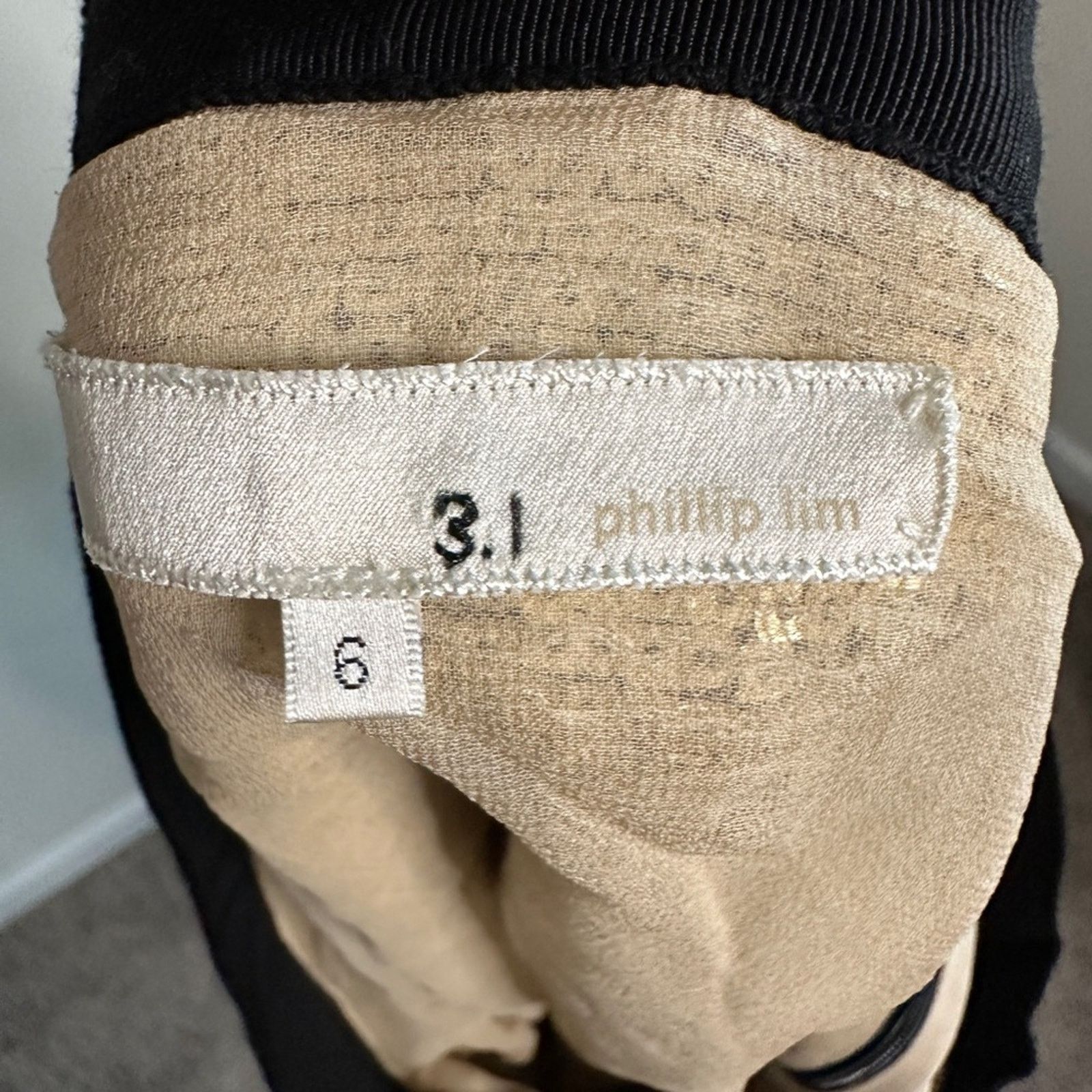 3.1 Phillip Lim 3.1 Phillip Lim Size 6 Black and Metallic Skirt Size 28" / US 6 / IT 42 - 3 Thumbnail