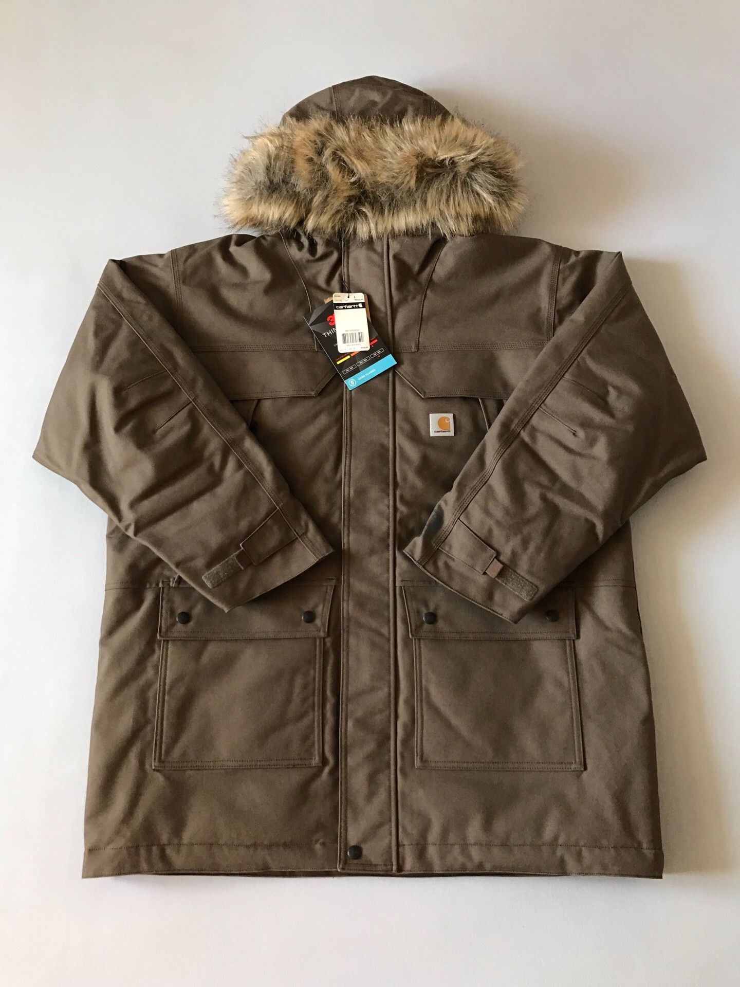Carhartt Carhartt 102728 Parka Coat Size US L / EU 52-54 / 3 - 1 Thumbnail