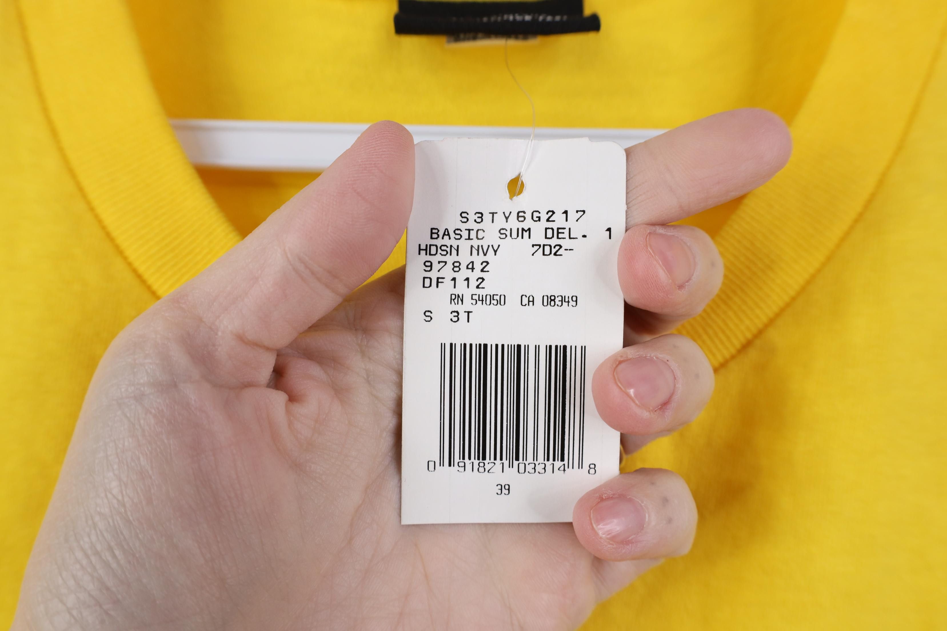 Polo Ralph Lauren Deadstock Vintage 90s Ralph Lauren Shadow Logo T-Shirt Size US L / EU 52-54 / 3 - 7 Thumbnail
