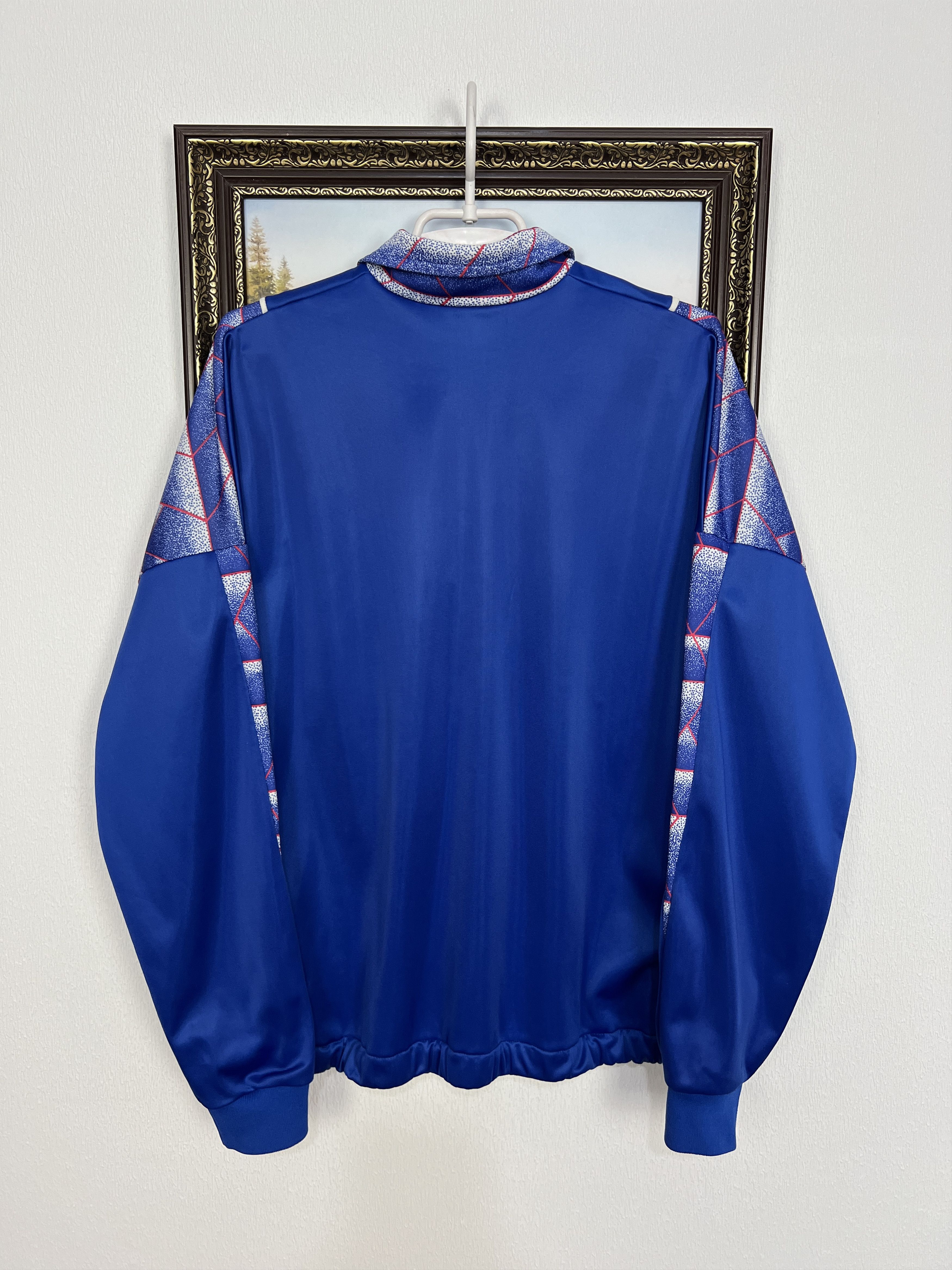 Umbro Vintage Glasgow Rangers Football Jacket Soccer Track Top Size US L / EU 52-54 / 3 - 8 Thumbnail