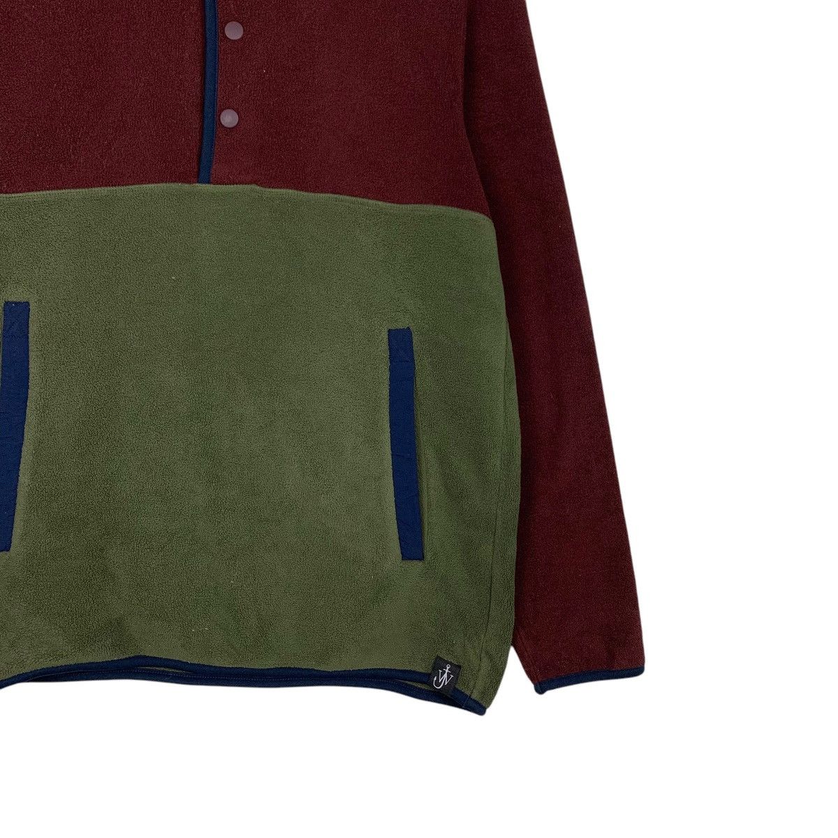 JW Anderson × Uniqlo UNIQLO JW ANDERSON Half Button Colorblock Fleece #2553-C115 Size US M / EU 48-50 / 2 - 4 Thumbnail