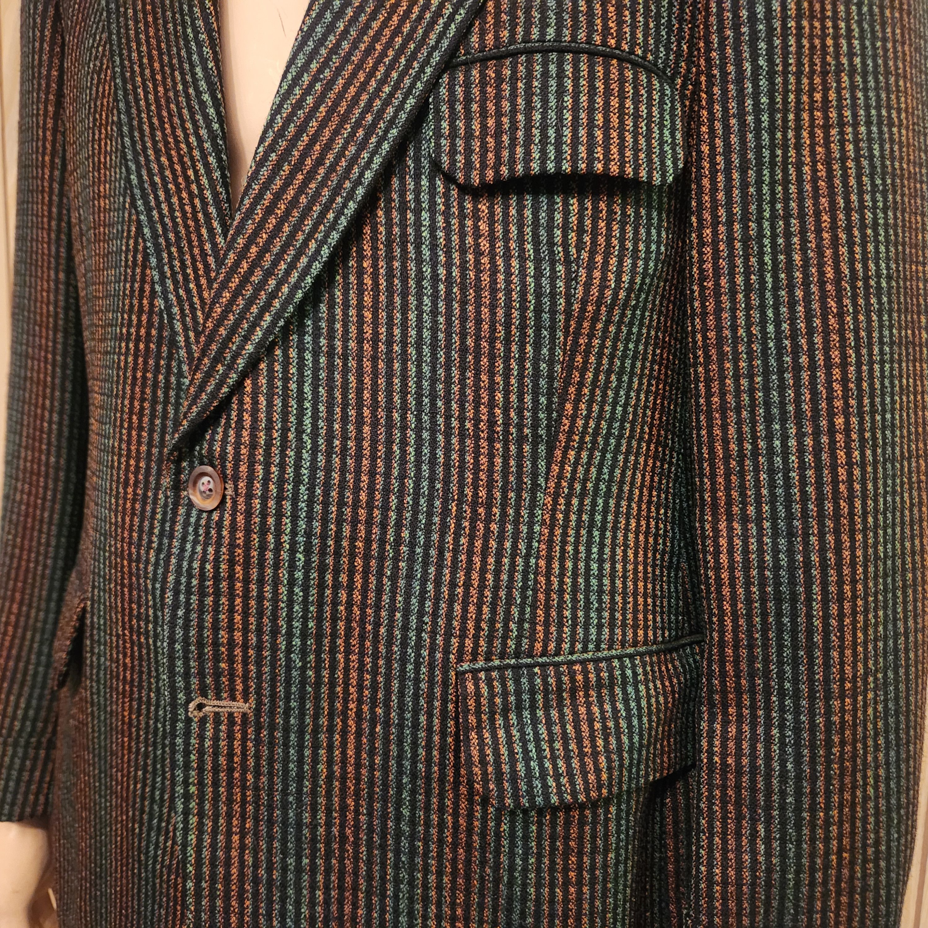 Vintage vintage sport coat 41R custom mod Hollywood 1960s Size 40R - 4 Thumbnail