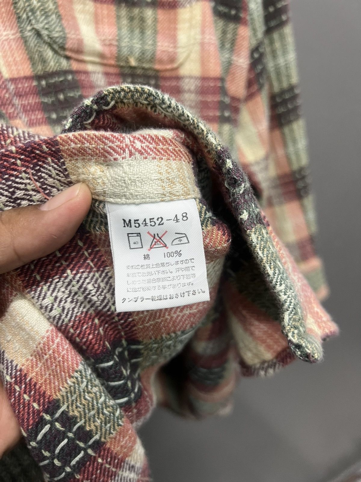 Vintage Wrangler Trail Flannel Shirt Size US L / EU 52-54 / 3 - 6 Thumbnail