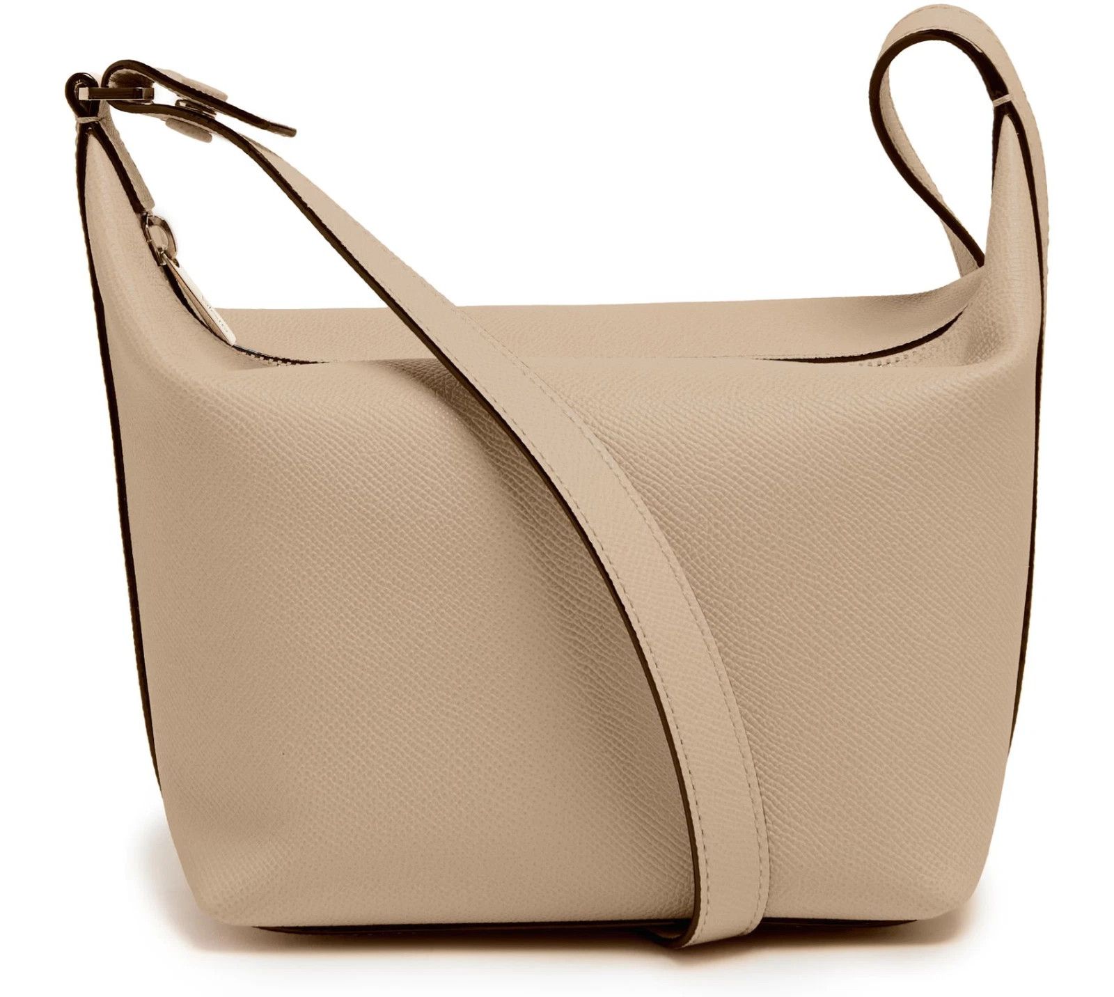 Valextra VALEXTRA Mochi Mini Cachemire Beige Leather Top Handle Size ONE SIZE - 1 Thumbnail