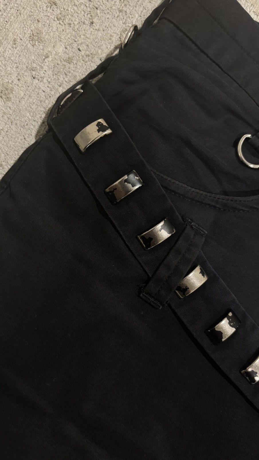 Undercover Undercover SS2006 Studded Belt Pants Size US 33 - 9 Thumbnail