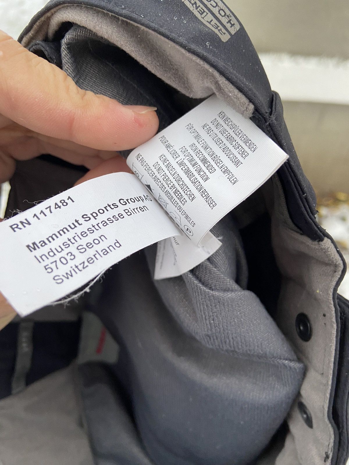 Goretex × Mammut × Vintage Vintage Mammut Nirvana GoreTex Outdoor Pants Size US 38 / EU 54 - 6 Thumbnail