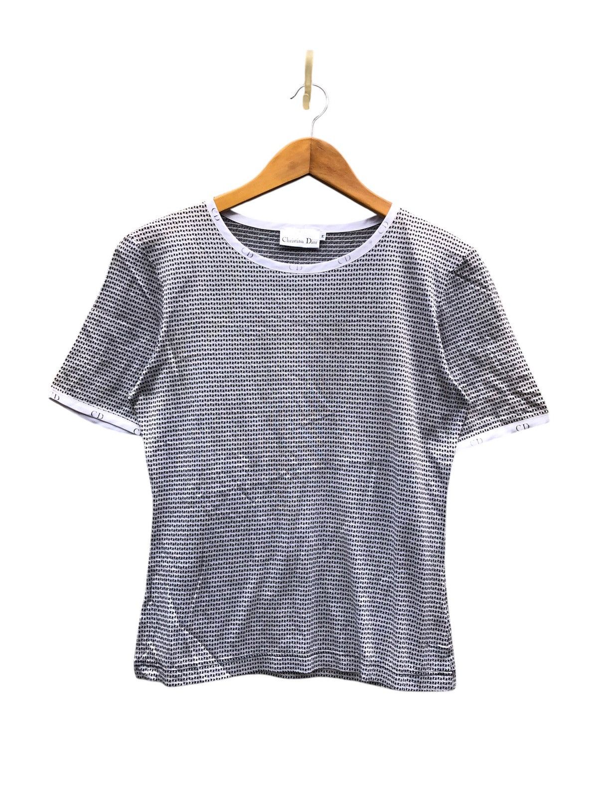 Dior Christian Dior Multiy Logo Tshirt Size M / US 6-8 / IT 42-44 - 1 Thumbnail