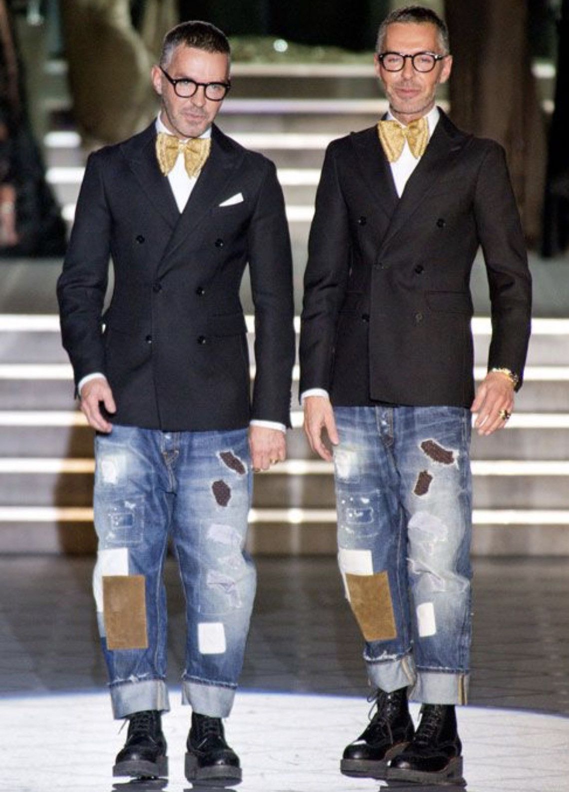 Dsquared2 Dsquared2 Runway Patchwork Denim super rare Size US 34 / EU 50 - 9 Thumbnail