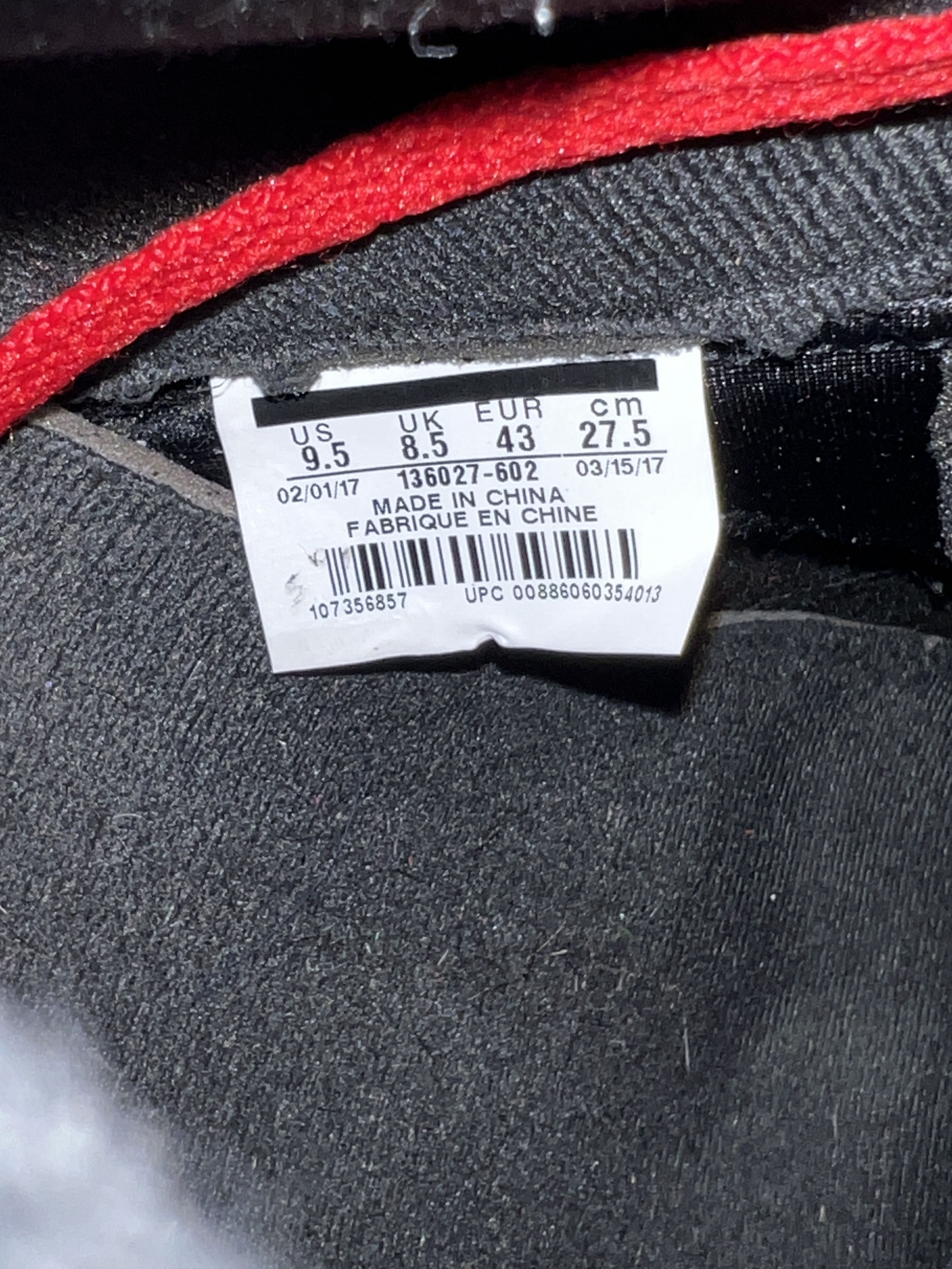 Jordan Brand Jordan 5 Retro Red Suede Size US 9.5 / EU 42-43 - 6 Thumbnail