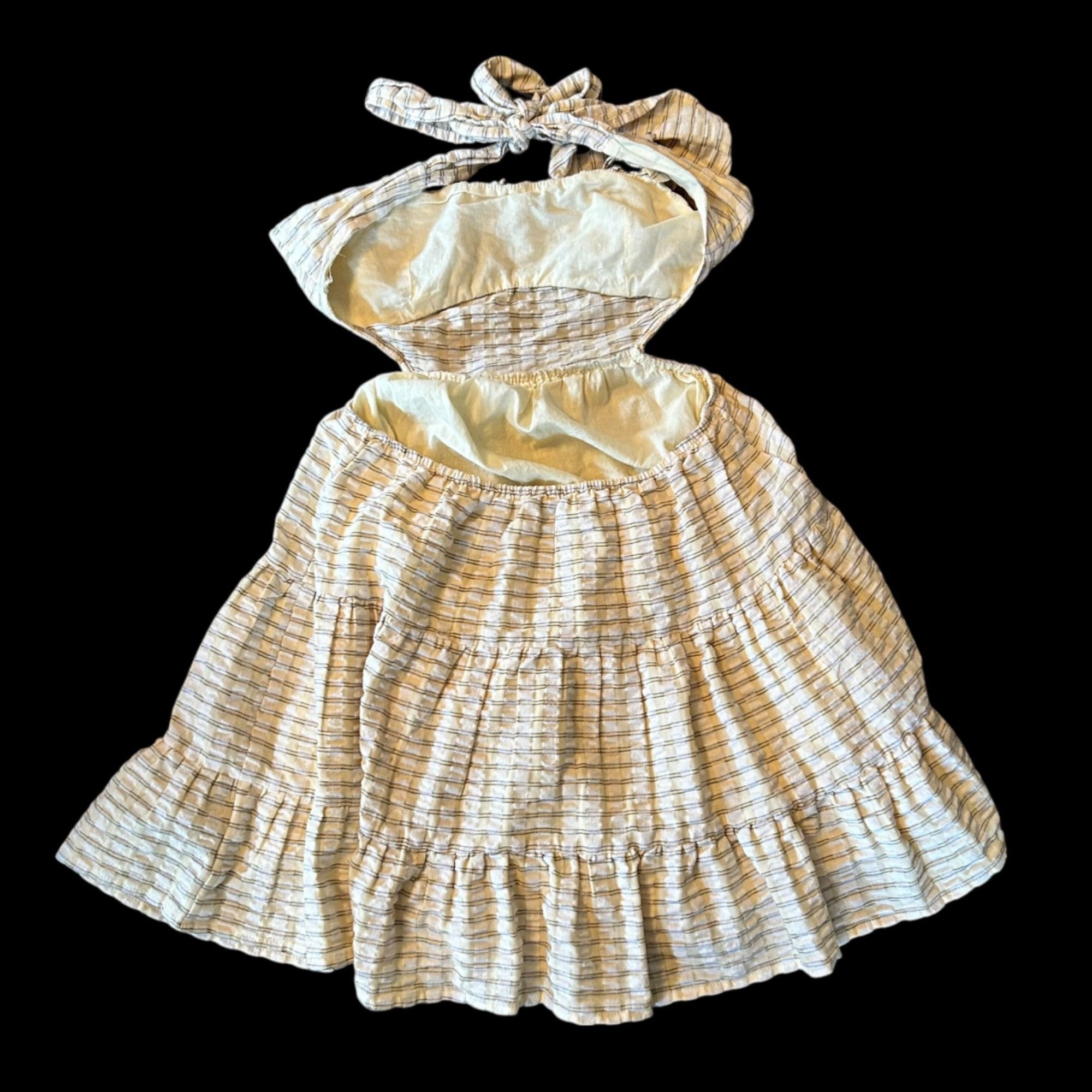 Other Cotton Candy LA Pinafore Style Cottagecore Fully Lined Strap Size S / US 4 / IT 40 - 8 Thumbnail