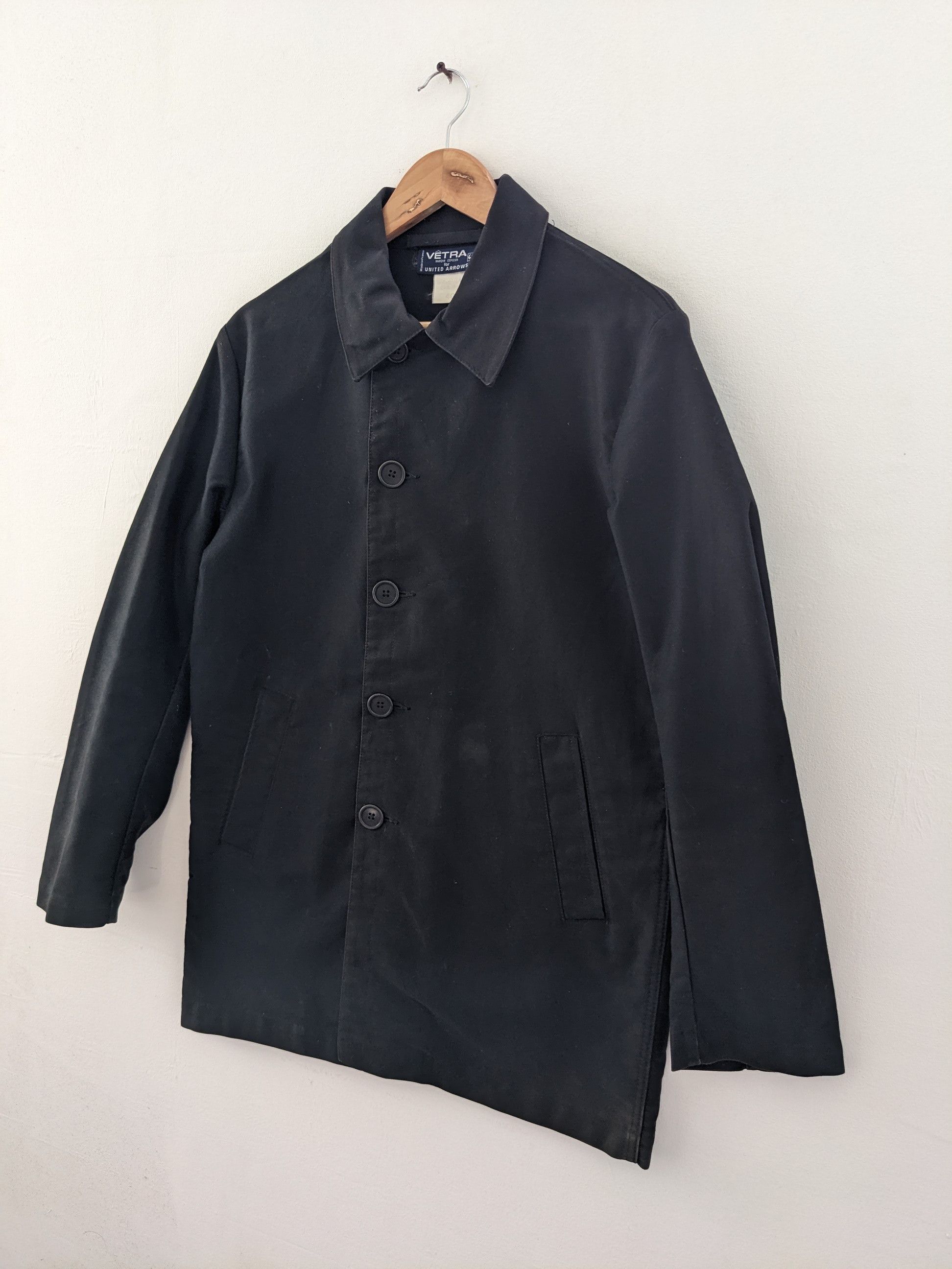 United Arrows × Vetra × Vintage Vetra Marque Deposee For United Arrows Coat Black Size M / US 6-8 / IT 42-44 - 2 Thumbnail