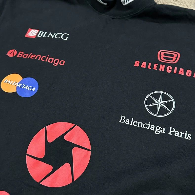 Balenciaga Balenciaga Multi-element racing Logo Vip TOP LEAGUE logo l Size US S / EU 44-46 / 1 - 4 Thumbnail