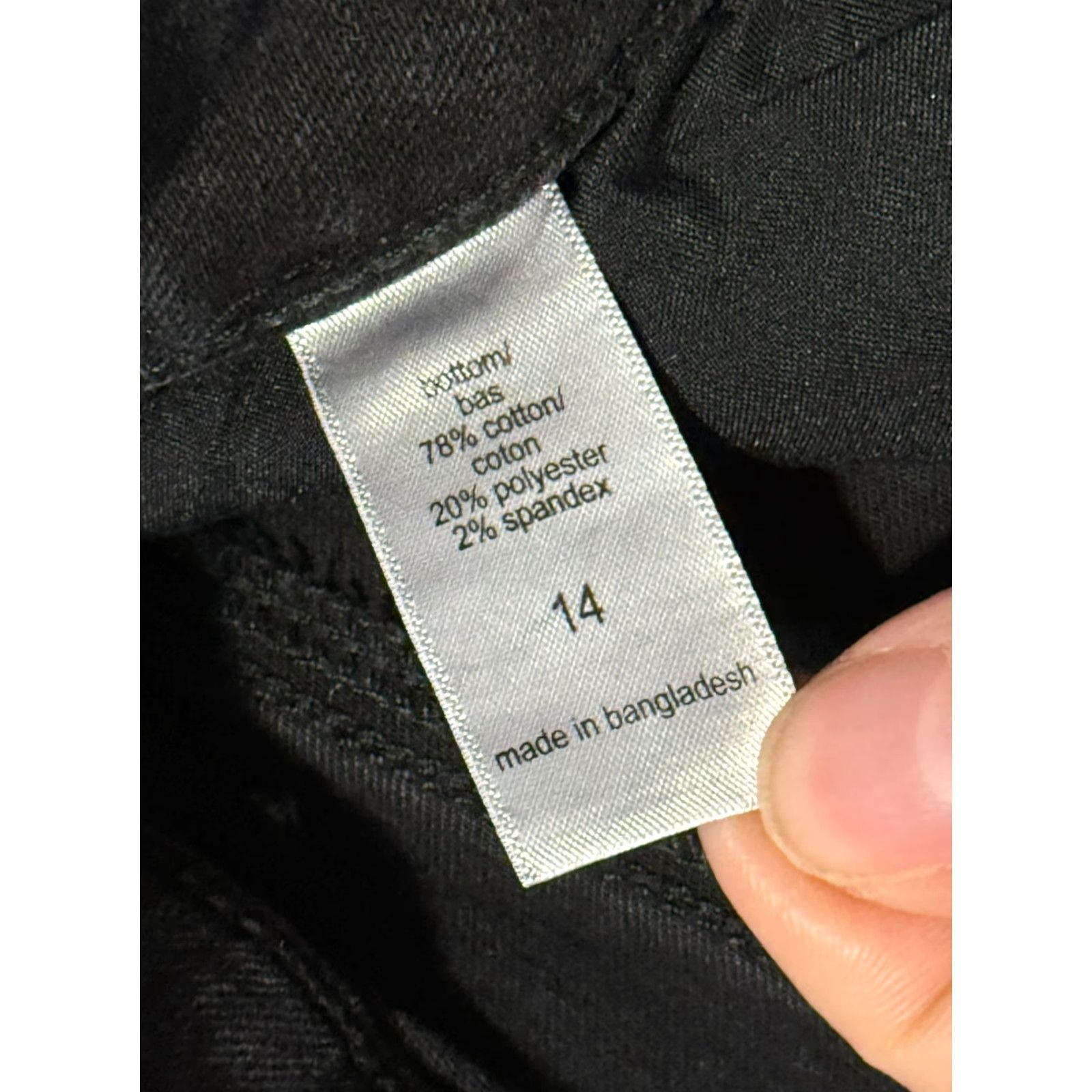Vintage Maurices Jeans Capris Women's Size 14 Black Original Fit Pockets Button Regular Size 36" / US 14 / IT 50 - 4 Thumbnail