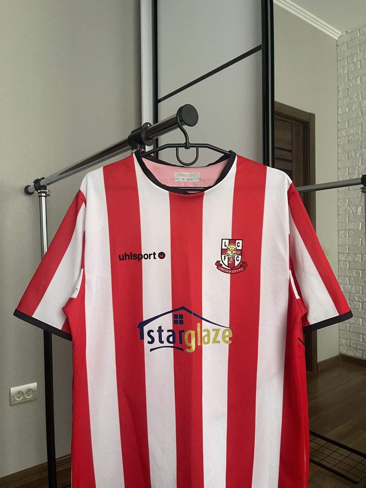 Other 2006/2007 Uhlsport Lincoln City FC Soccer Jersey Vintage Tee Size US M / EU 48-50 / 2 - 5 Thumbnail