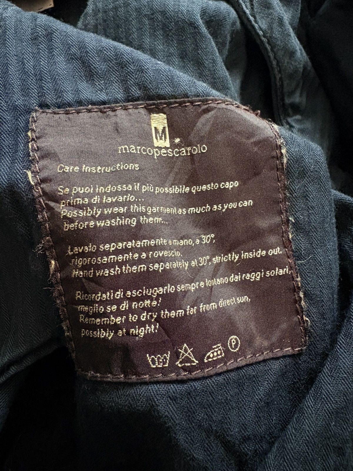 Marco Pescarolo MARCOPESCAROLO TROUSER PANTS Size US 36 / EU 52 - 7 Thumbnail