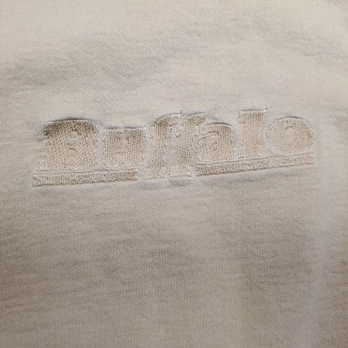 Vintage VINTAGE Buffalo Jeans Sweatshirt XL Tan Embroidered Crewneck 90s Made in Canada Mens Size US XL / EU 56 / 4 - 4 Thumbnail