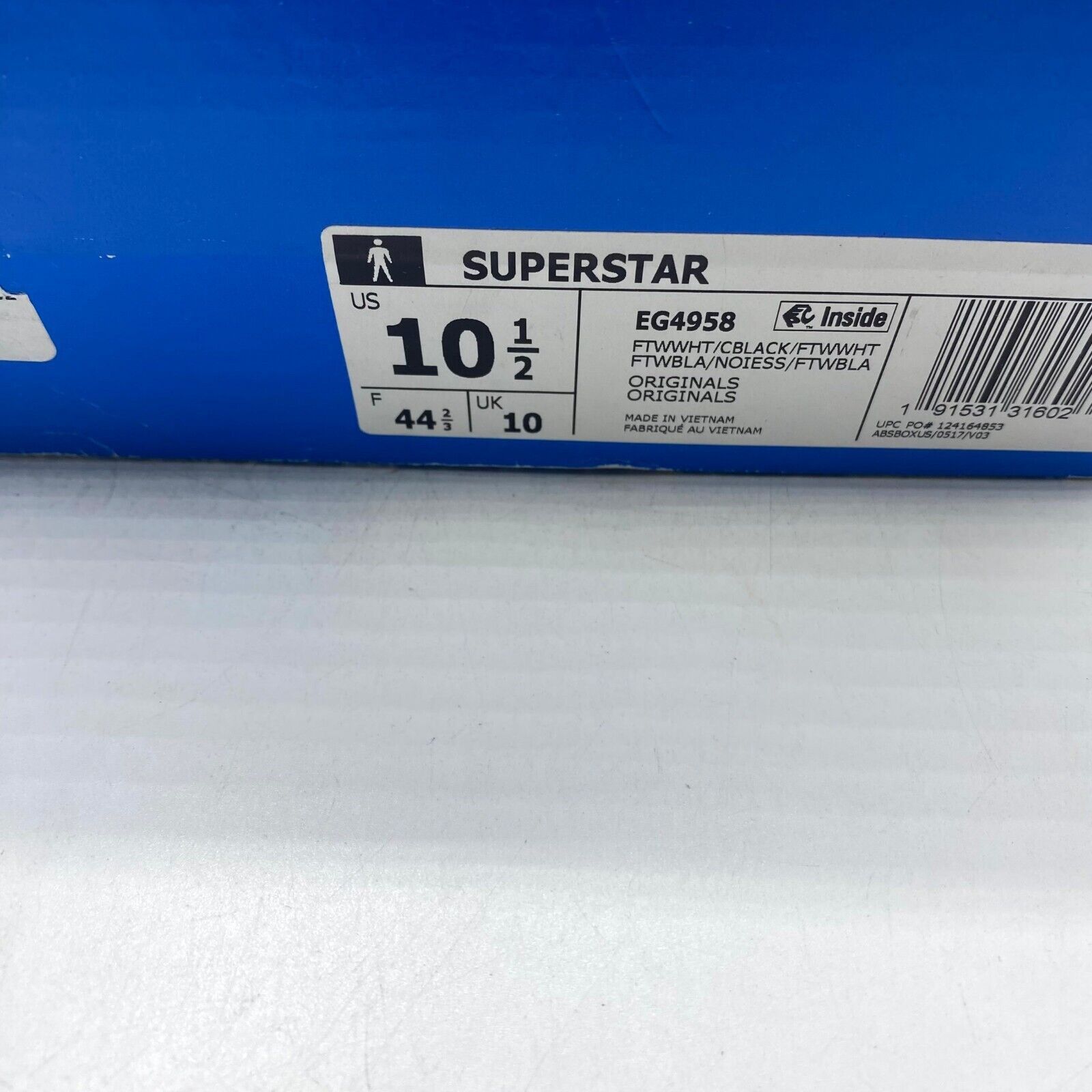 Adidas NEW Adidas Originals Superstar OG White Black Sneaker EG4958 Size US 10.5 / EU 43-44 - 9 Thumbnail
