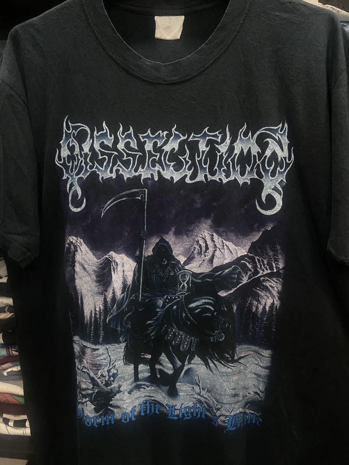 Band Tees Vintage 90s Dissection Black Death Metal tour Band TShirt Size US L / EU 52-54 / 3 - 4 Thumbnail