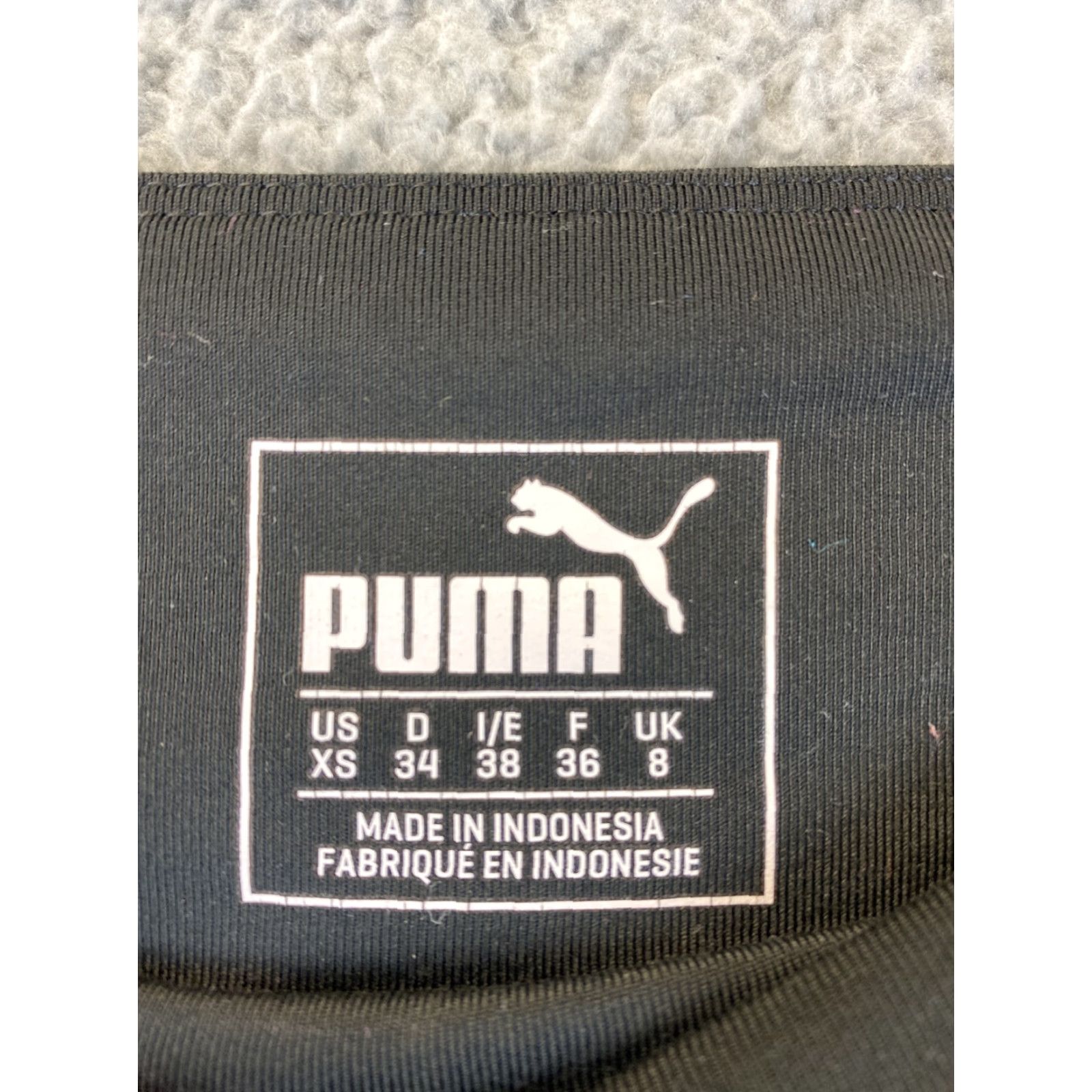 Puma PUMA Leggings Womens XS Black Skinny Stretch Gym Workout / 59-26 - Regular Fit Compression Activewear Women Size 28" / US 6 / IT 42 - 3 Thumbnail
