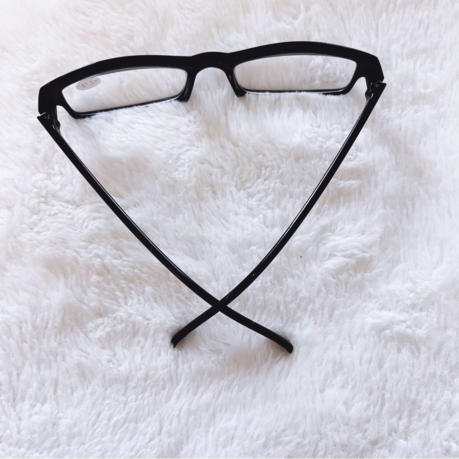 Other Vivian Black Rectangular Classic Reader Glasses Size ONE SIZE - 8 Thumbnail