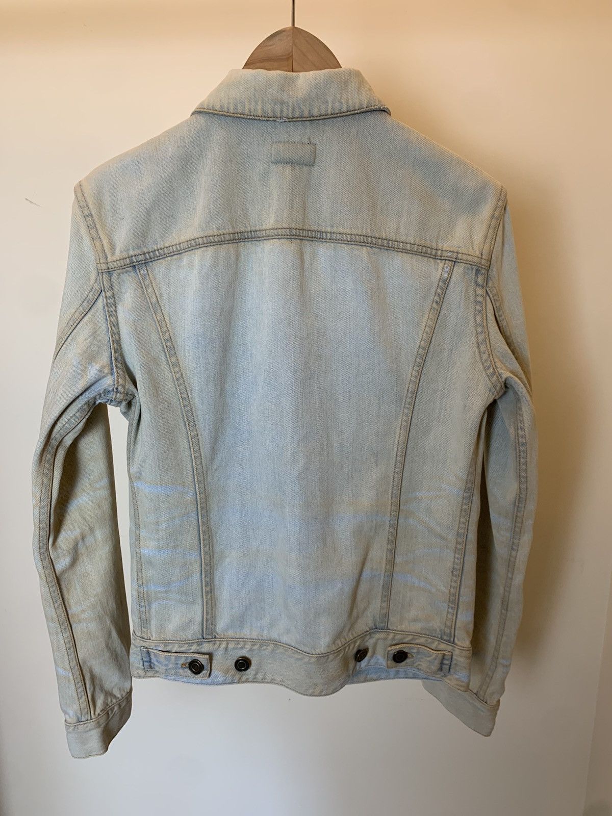 Hedi Slimane × Saint Laurent Paris Saint Laurent Paris AW13 Light Blue Denim Jacket DJ01M Size US S / EU 44-46 / 1 - 3 Thumbnail