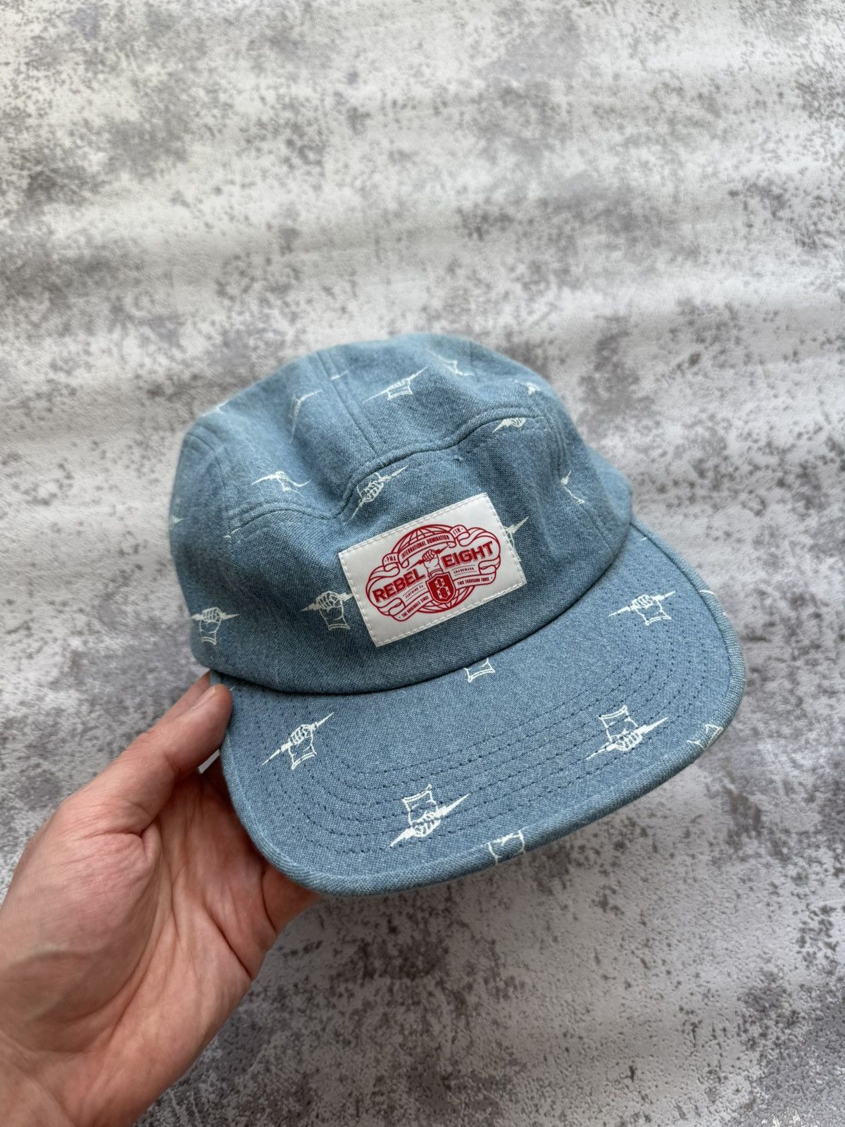 Rebel8 Rabel Eight 8 Made in USA 5-Panel Cap Size ONE SIZE - 2 Thumbnail
