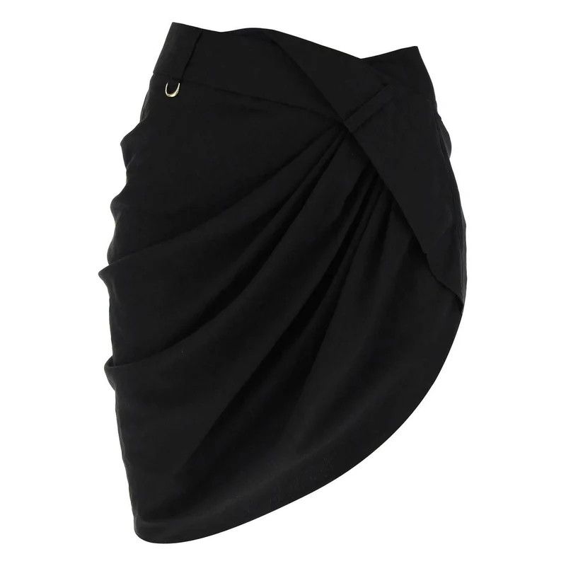 o1s22i1n0624 Saudade Mini Skirt in Black