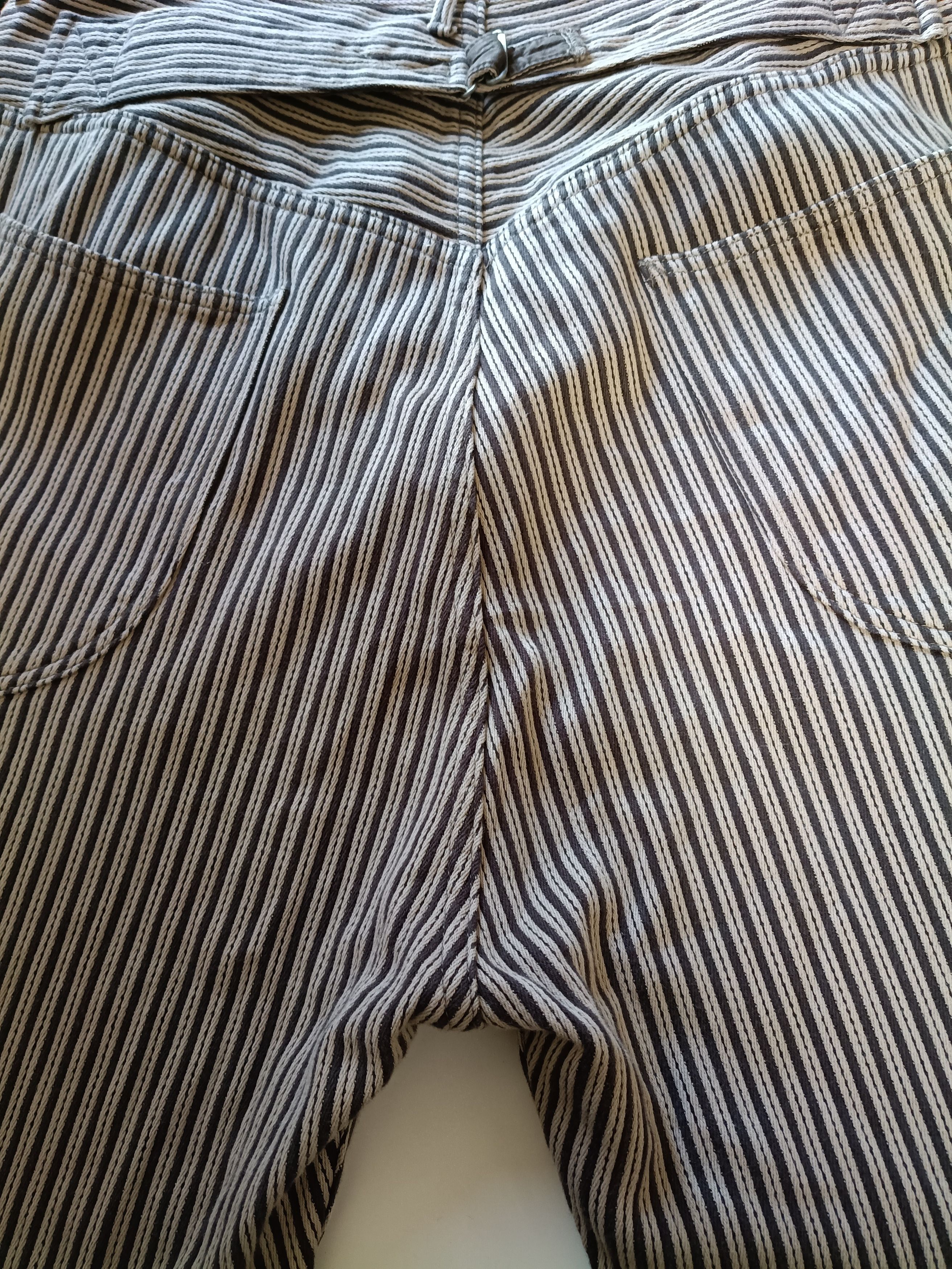 Kapital KAPITAL Striped Sarouel Drop Crotch Pants Japan Size 3 Size US 33 - 5 Thumbnail