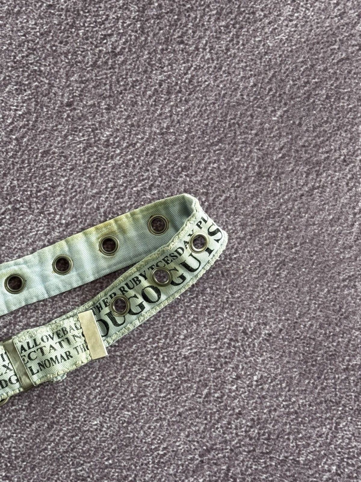 Japanese Brand Y2K Japanese Style Distressed Archive Belt Size ONE SIZE - 4 Thumbnail