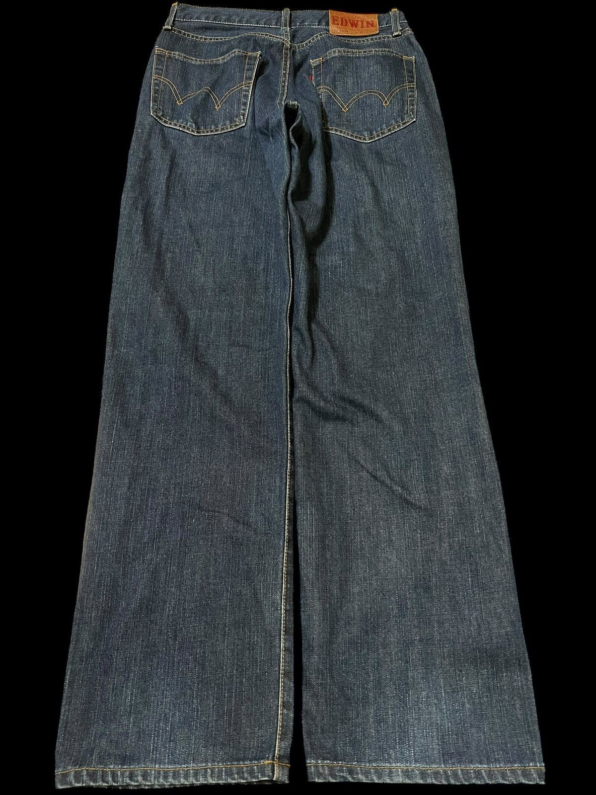 Edwin × If Six Was Nine × Japanese Brand 💥Baggy💥Vintage Edwin 503z Washed Distress Jean Size US 29 - 2 Thumbnail