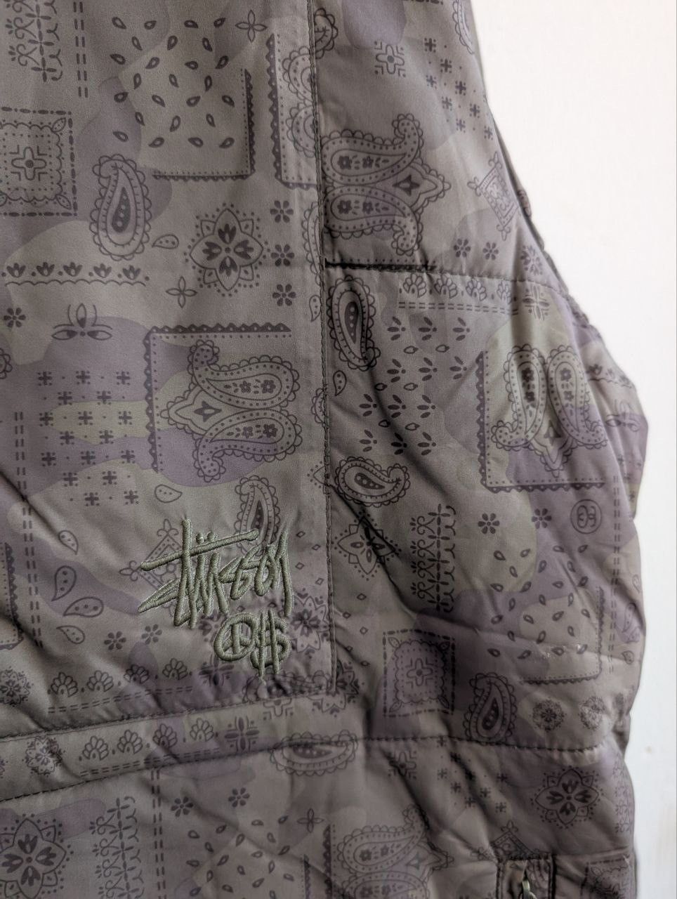 Stussy STUSSY raincoat sweater hoodie paisley style jacket Size US M / EU 48-50 / 2 - 5 Thumbnail