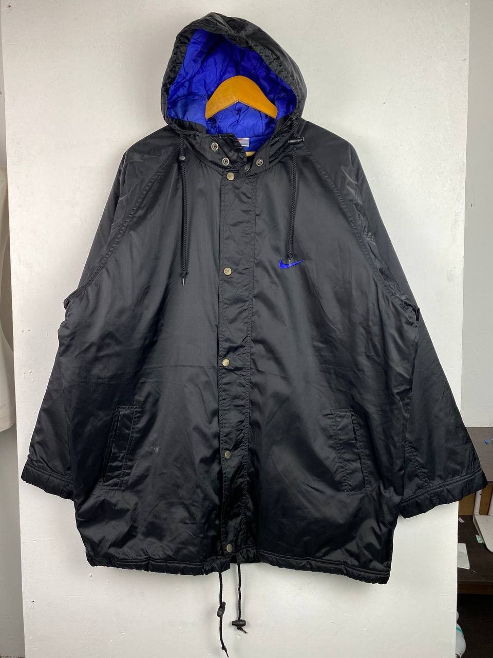 Nike vintage 90s nike thin puffer quilted lining jacket Size US XL / EU 56 / 4 - 2 Thumbnail
