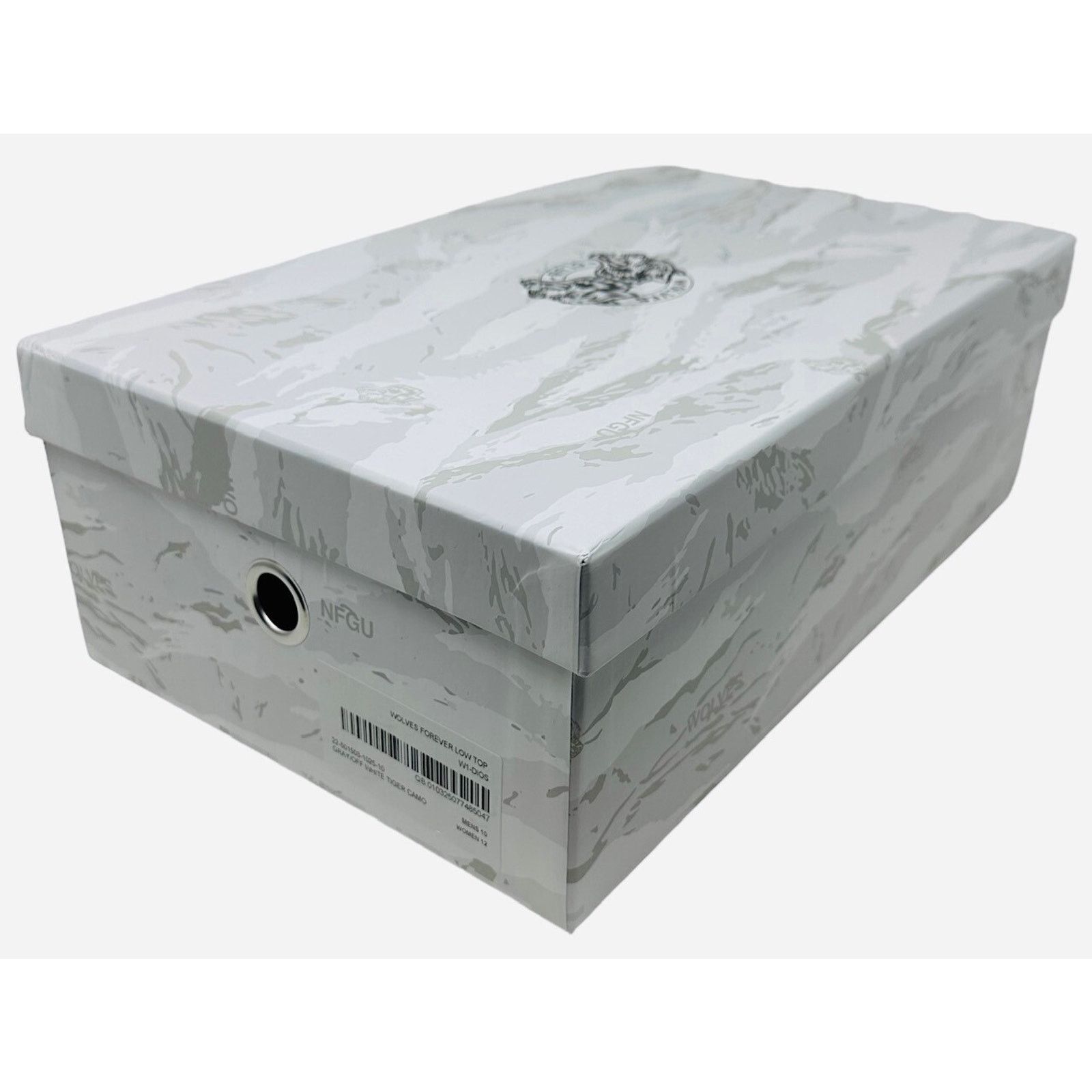 Darc Sport Darc Sport Low Top Shoes Wolves Gray/Off White Tiger Camo Size US 10 / EU 43 - 10 Thumbnail