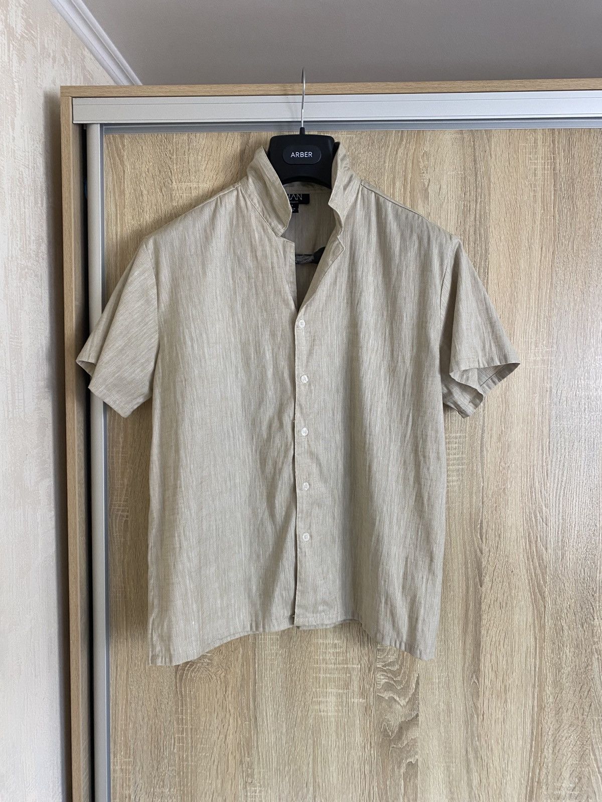 Boohoo × Japanese Brand 🔥 Boohoo Boxy Linen Back Embroidered Shirt Y2K Hawaiian Size US S / EU 44-46 / 1 - 5 Thumbnail