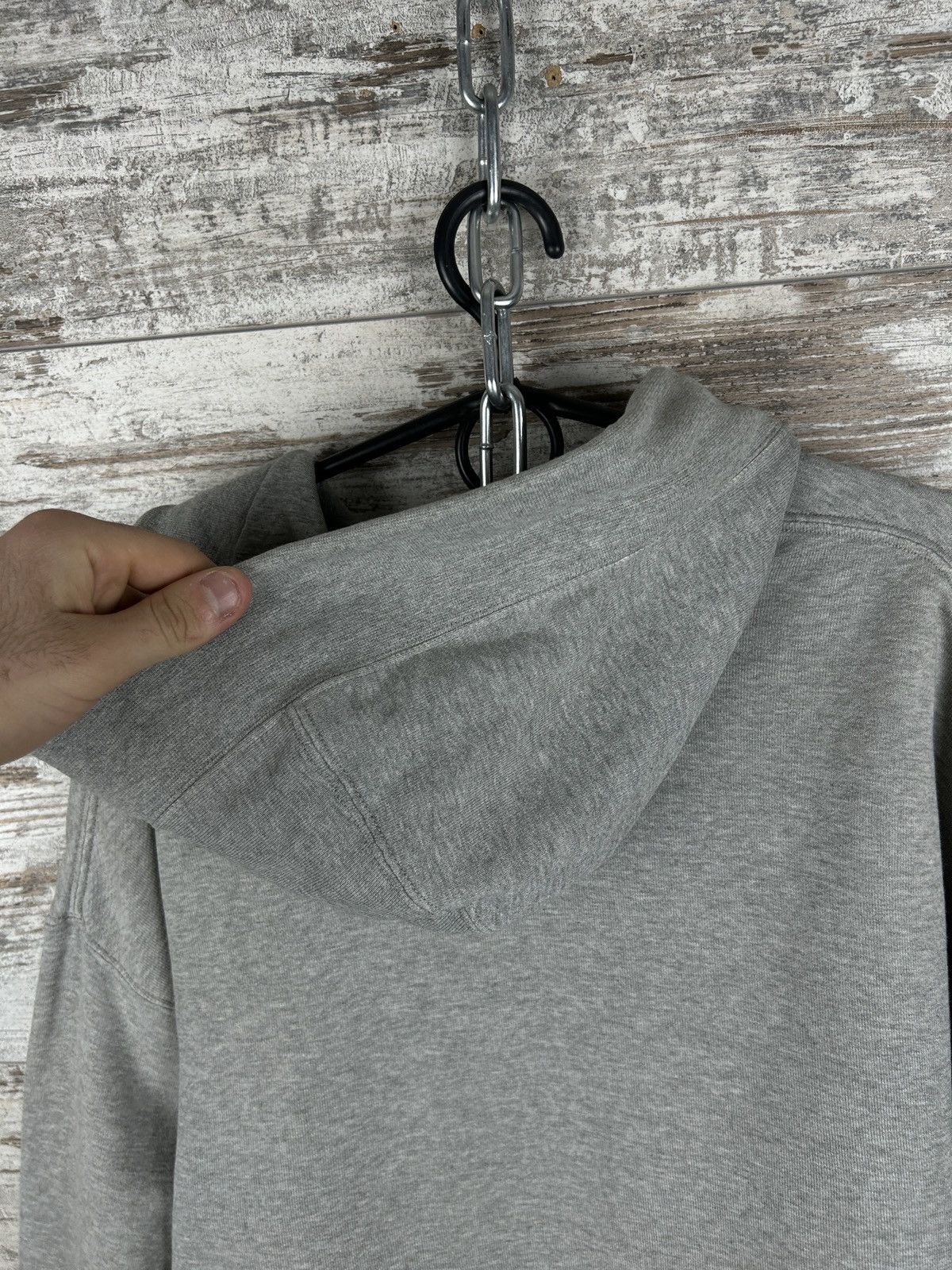 Nike Mens Vintage Nike Court Hoodie gray loose fit y2k streetwear Size US S / EU 44-46 / 1 - 12 Thumbnail