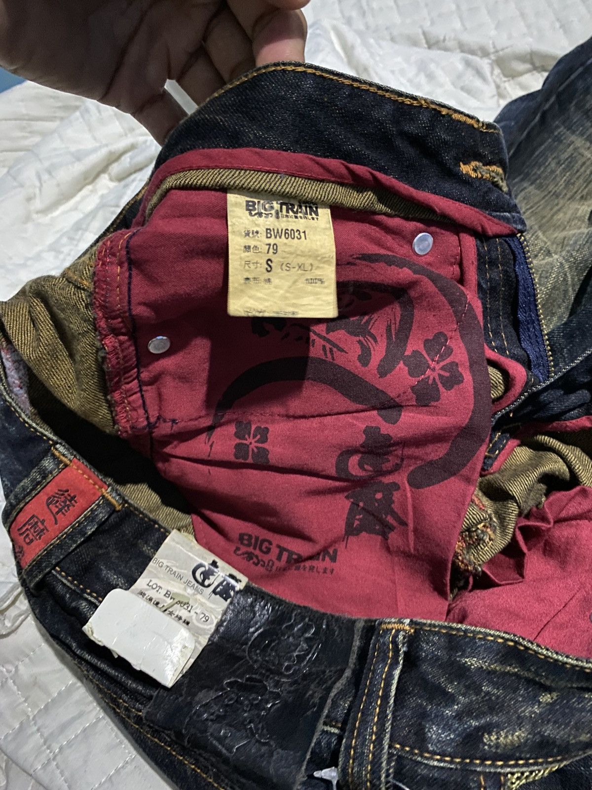 Other Vintage Big Train Japanese denim jeans Size US 29 - 7 Thumbnail