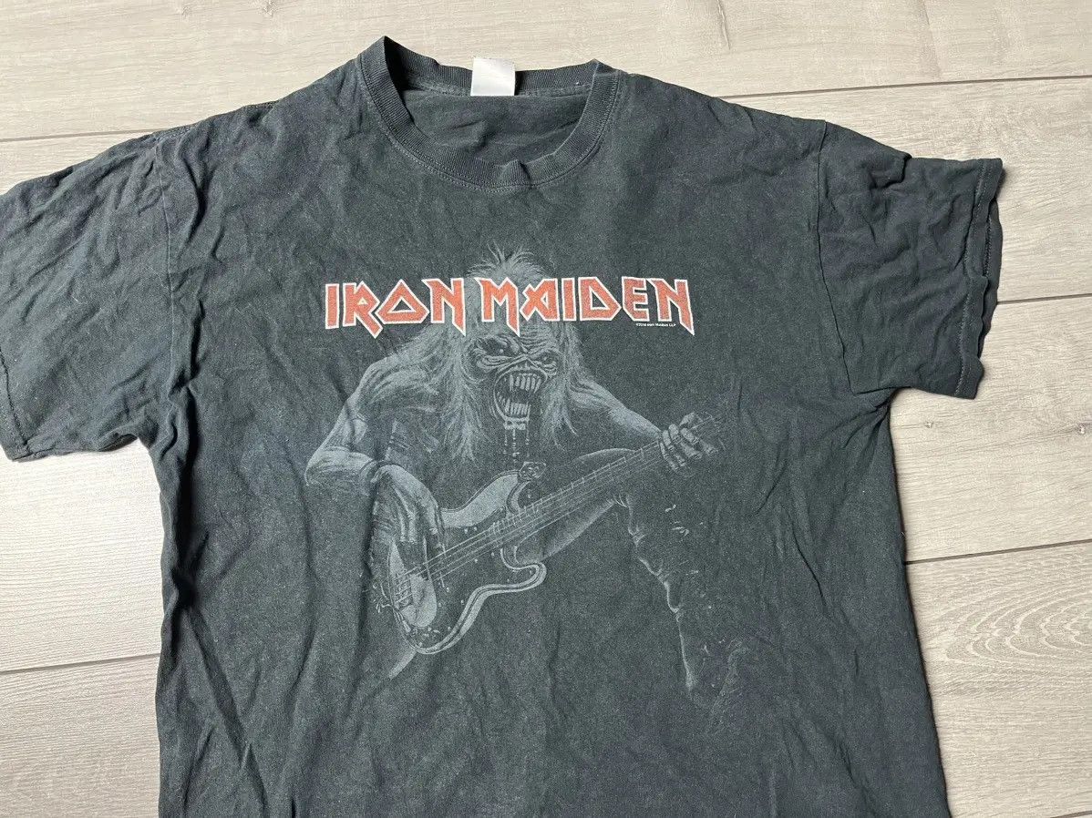 Iron Maiden Iron Maiden Tshirt big logo size Large Size US L / EU 52-54 / 3 - 3 Thumbnail