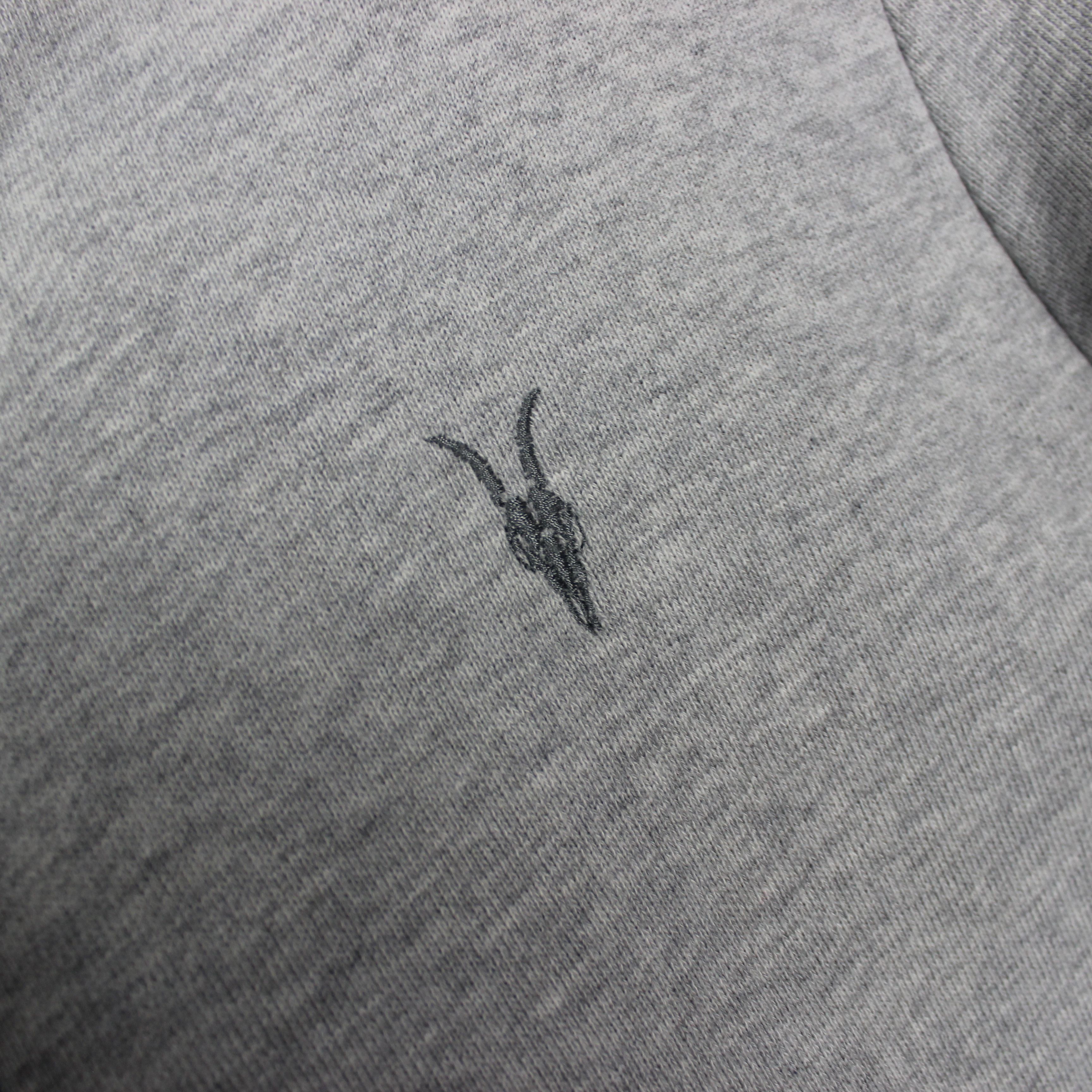 Allsaints Allsaints hoodie men Raven hoody L gray full zip Size US XL / EU 56 / 4 - 3 Thumbnail