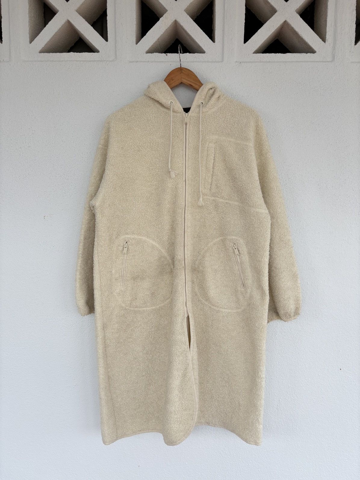 Undercover Rare‼️ Undercover GU Fleece Long Coat Winter Jacket Size US M / EU 48-50 / 2 - 1 Thumbnail
