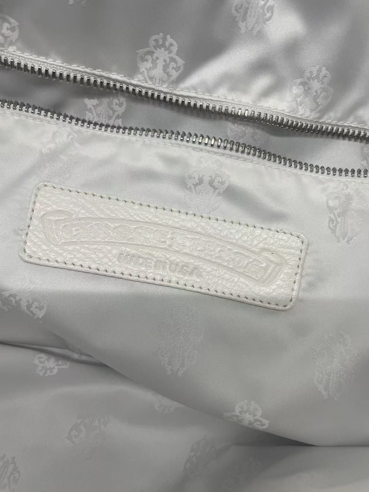Chrome Hearts Chrome Hearts Silver Star Patch White Tote Bag Size ONE SIZE - 6 Thumbnail