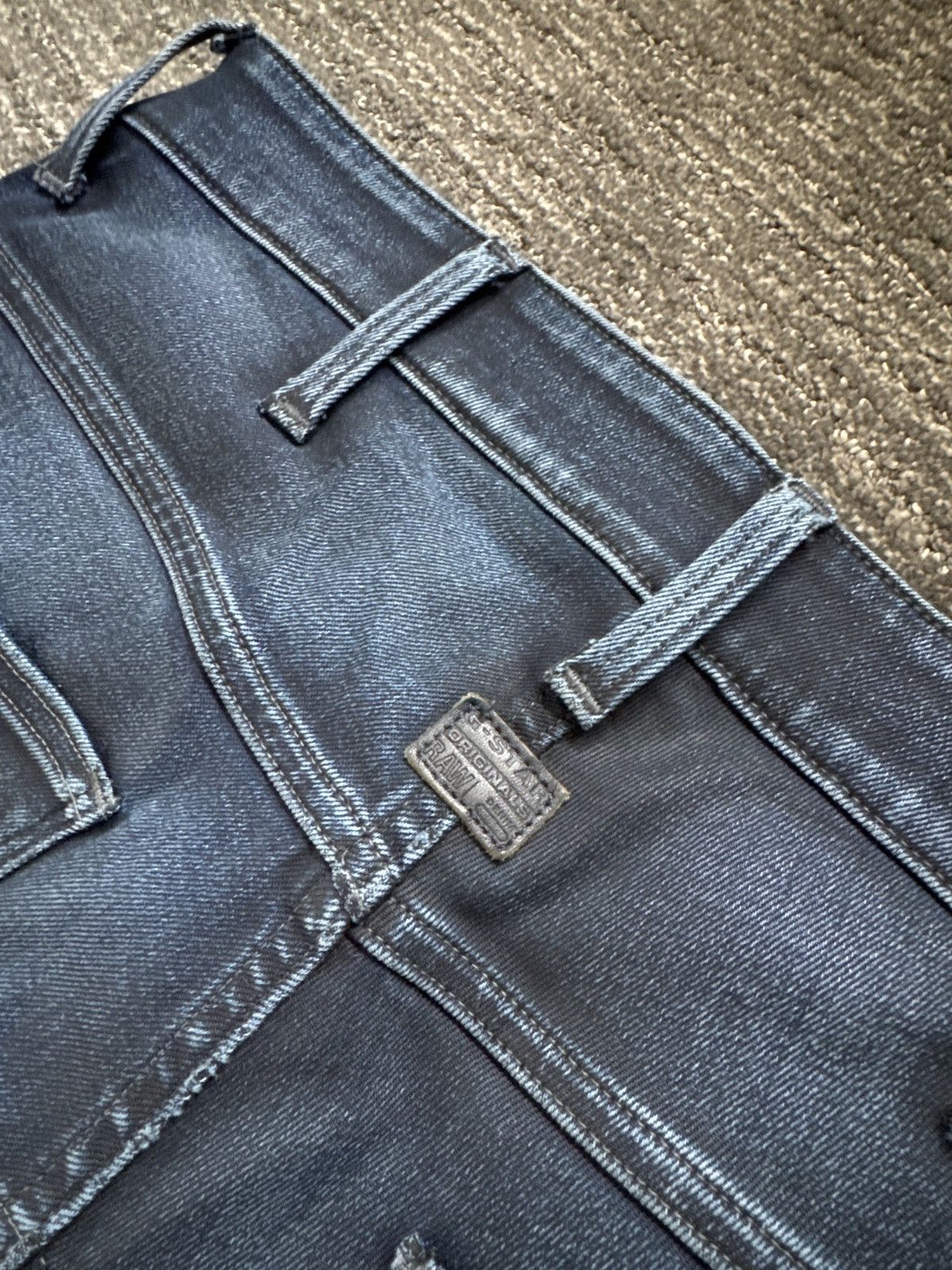 G-Star Sz33 - Mens G Star Denim 3D Zip Knee 5620 Size US 33 - 11 Thumbnail
