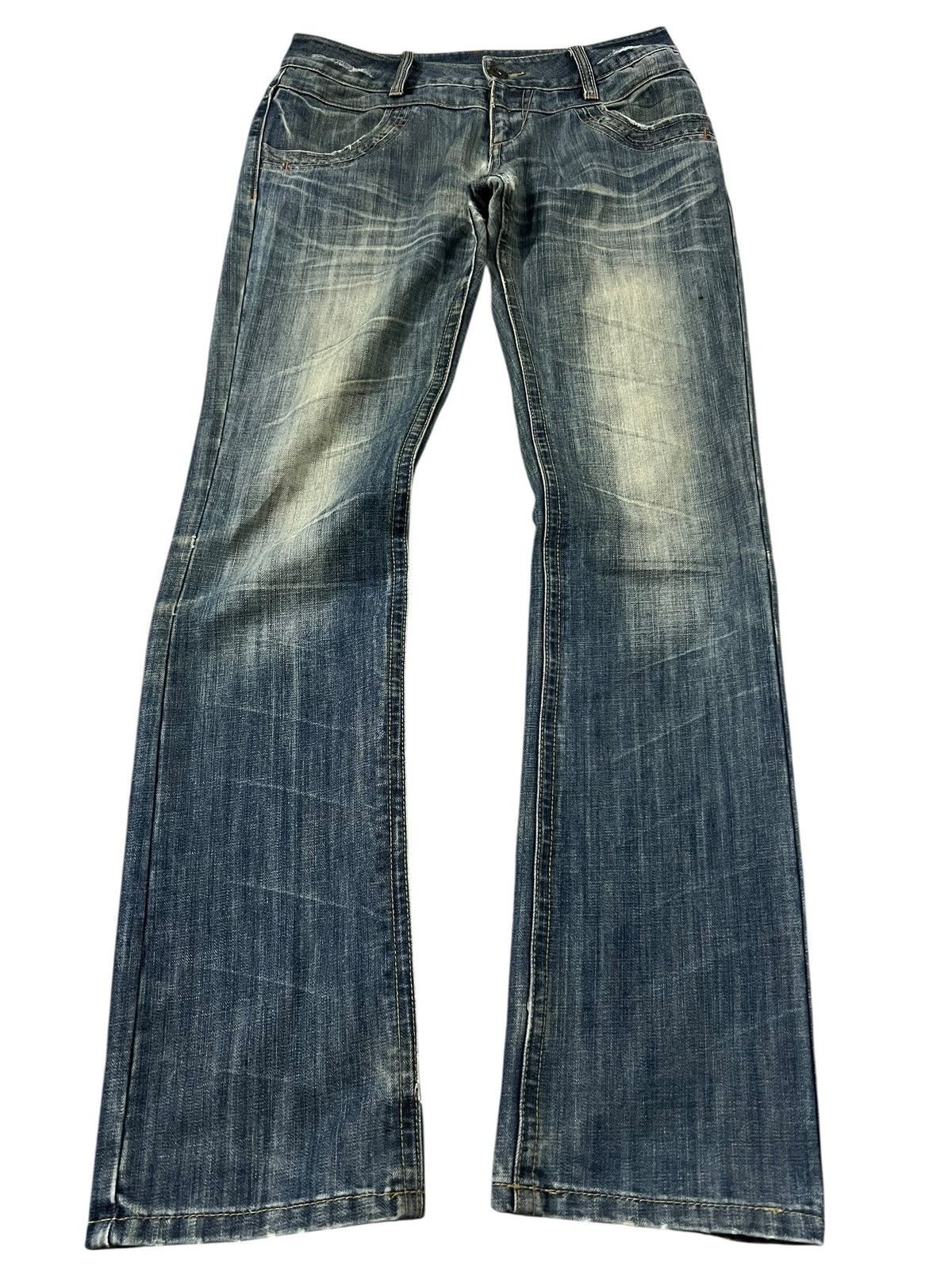 Japanese Brand 💥Classical Japanese Brand Distress Jean Size US 30 / EU 46 - 1 Thumbnail