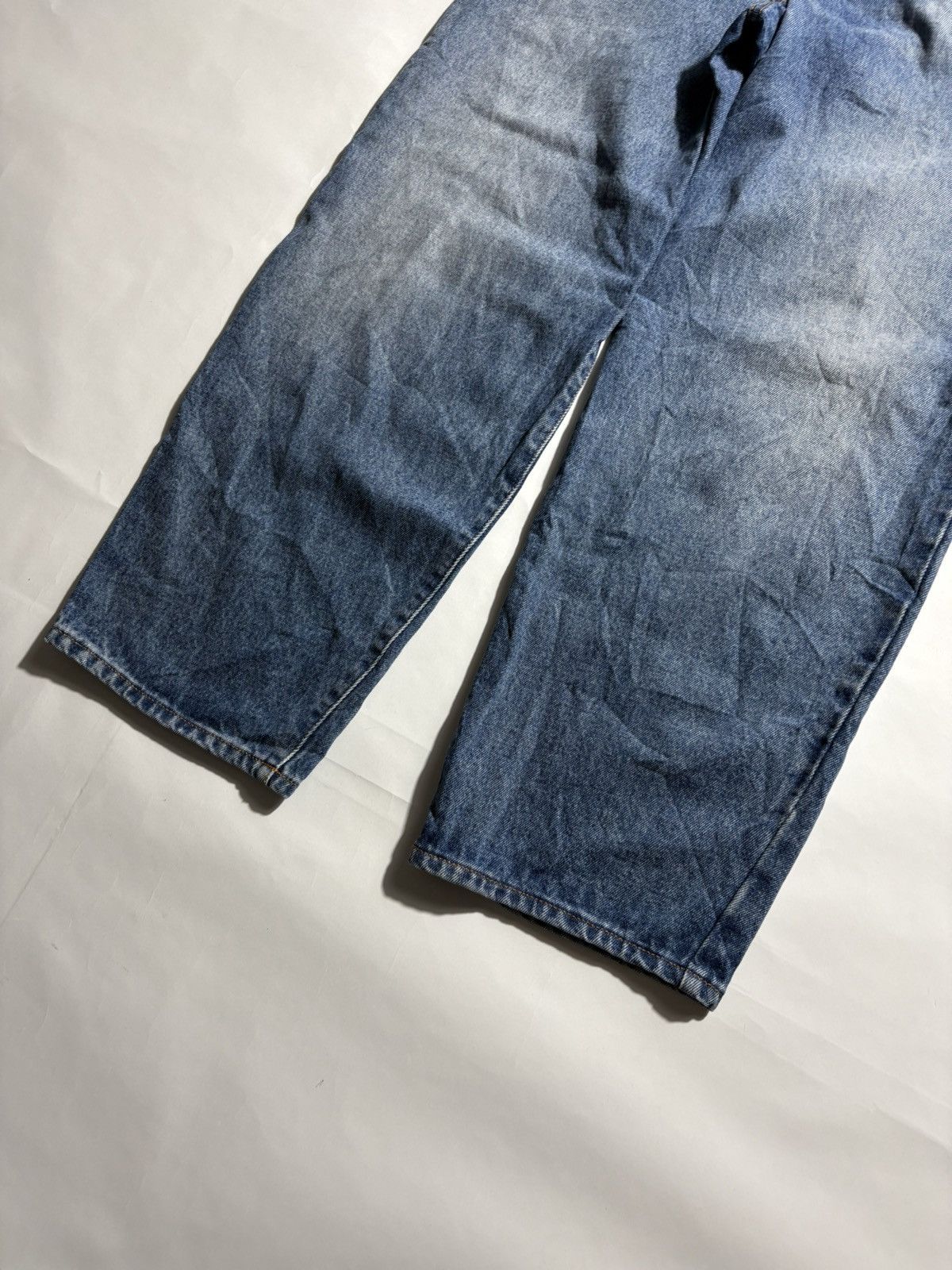 Maison Margiela MM6 MAISON MARGIELA HIGH-RISE WIDE-LEG DENIM JEANS Size 25" / US 0 / IT 36 - 4 Thumbnail