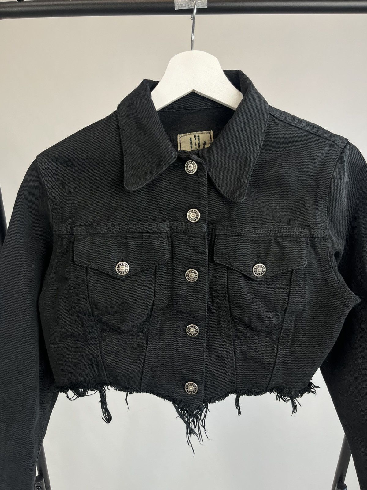 Jean Paul Gaultier Jean Paul Gaultier denim cropped jacket Size S / US 4 / IT 40 - 2 Thumbnail