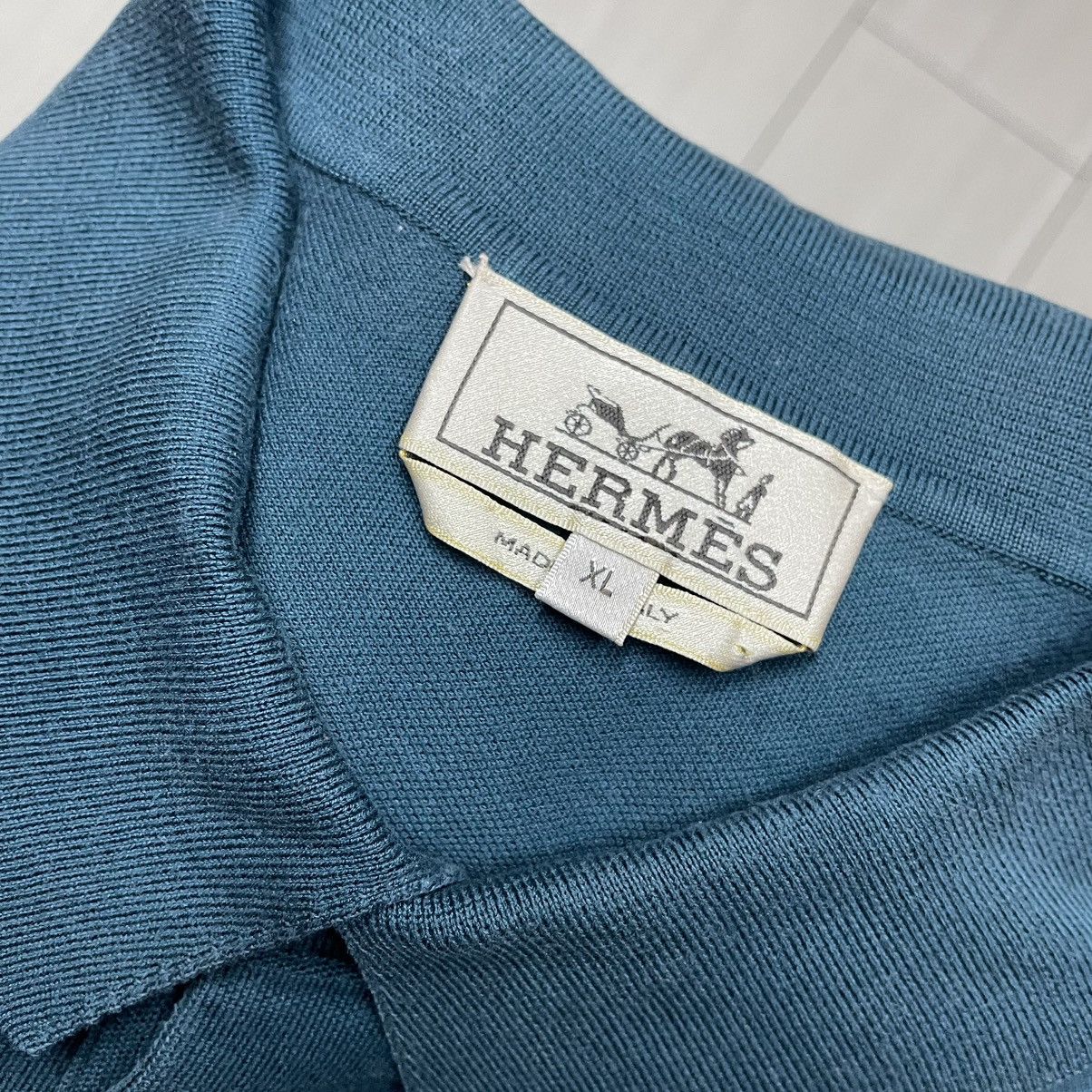 Hermes Hermes Pocket Polo Shirt Size US XL / EU 56 / 4 - 2 Thumbnail