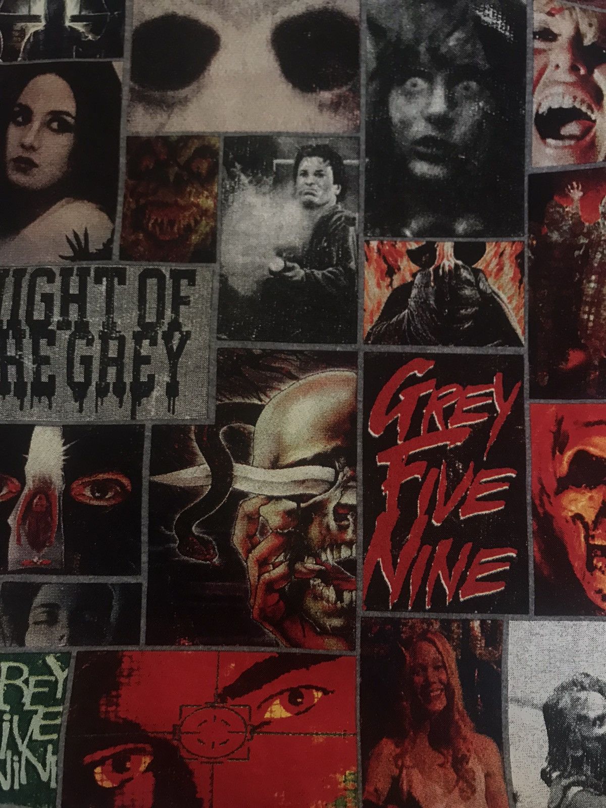 G59 Records GREY59 night of the grey hoodie Halloween collage Size US L / EU 52-54 / 3 - 2 Thumbnail