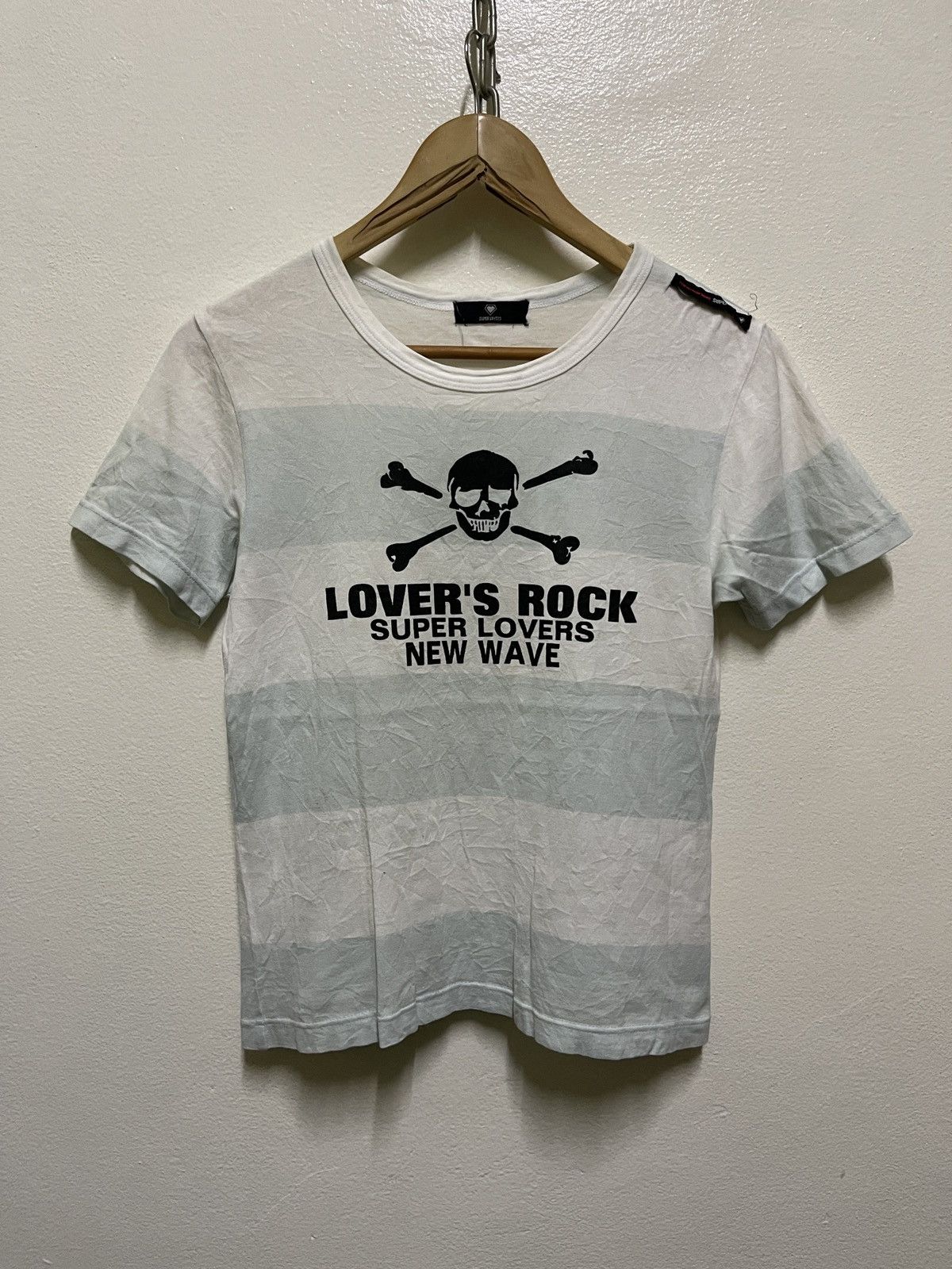 Japanese Brand × Vintage Super Lovers New Wave Skull T Shirt Size US M / EU 48-50 / 2 - 1 Thumbnail