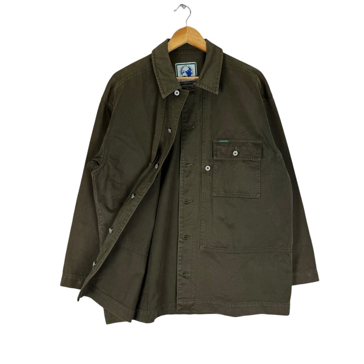 Nigel Cabourn 🌟NIGEL CABOURN P44 UTILITY POCKET BUTTON JACKET Size US M / EU 48-50 / 2 - 6 Thumbnail