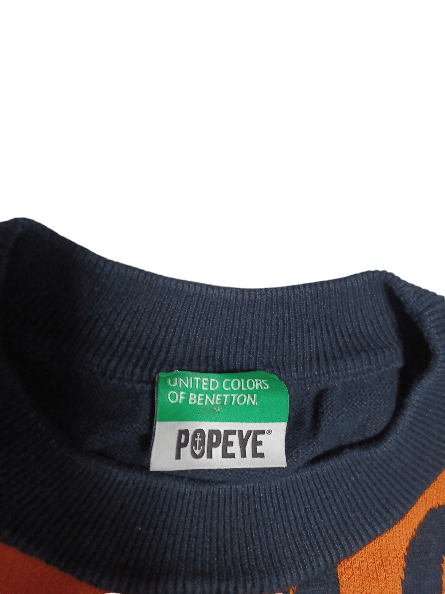 United Colors Of Benetton POPEYE X UNITED COLORS OF BENETTON MADE IN ROMANIA SWEATER Size US XL / EU 56 / 4 - 3 Thumbnail